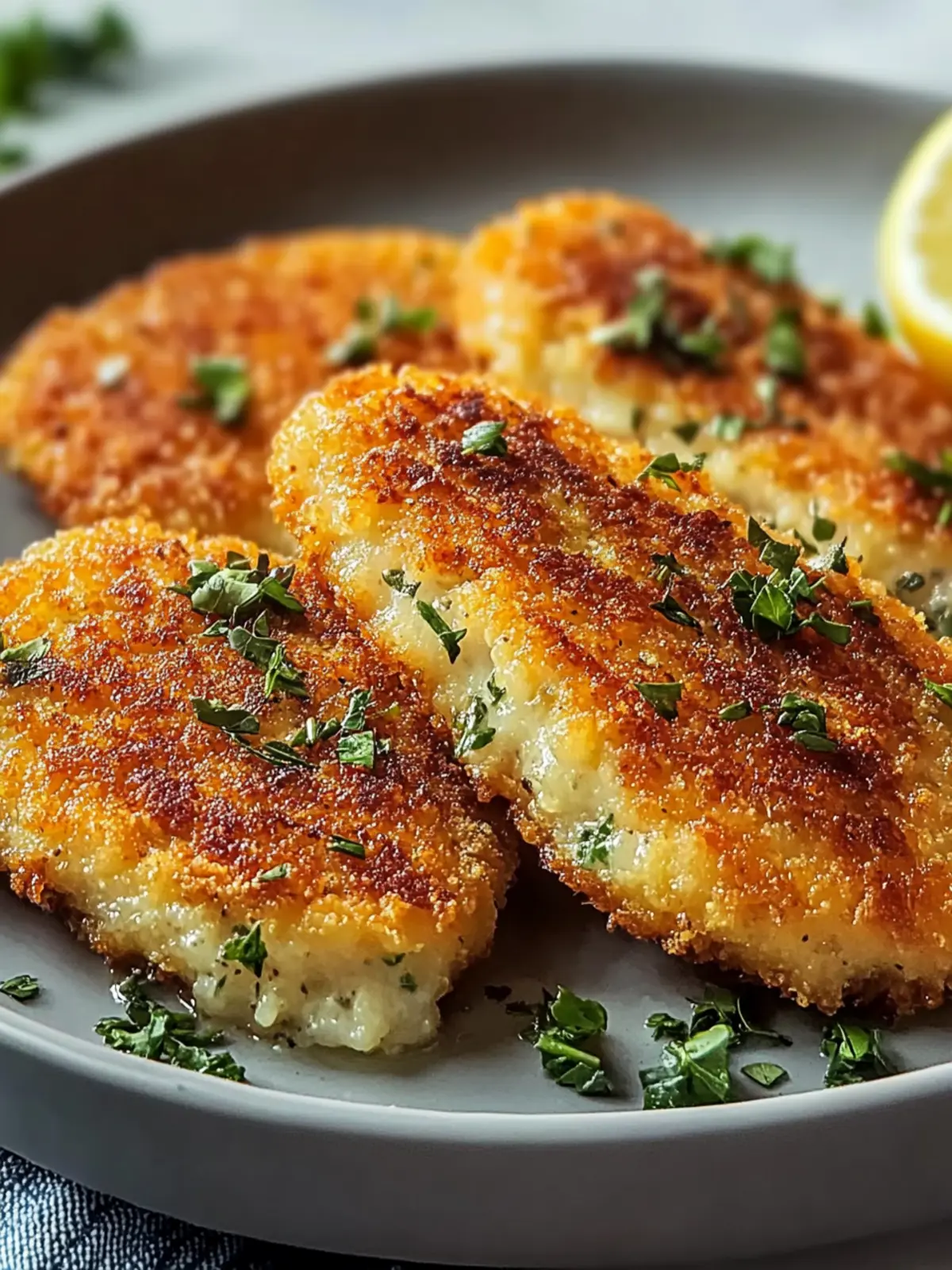 Knuspriger Airfryer Kohlrabi Schnitzel Kräuter für Genießer schnell! 2 Knuspriger Airfryer Kohlrabi Schnitzel Kräuter für Genießer