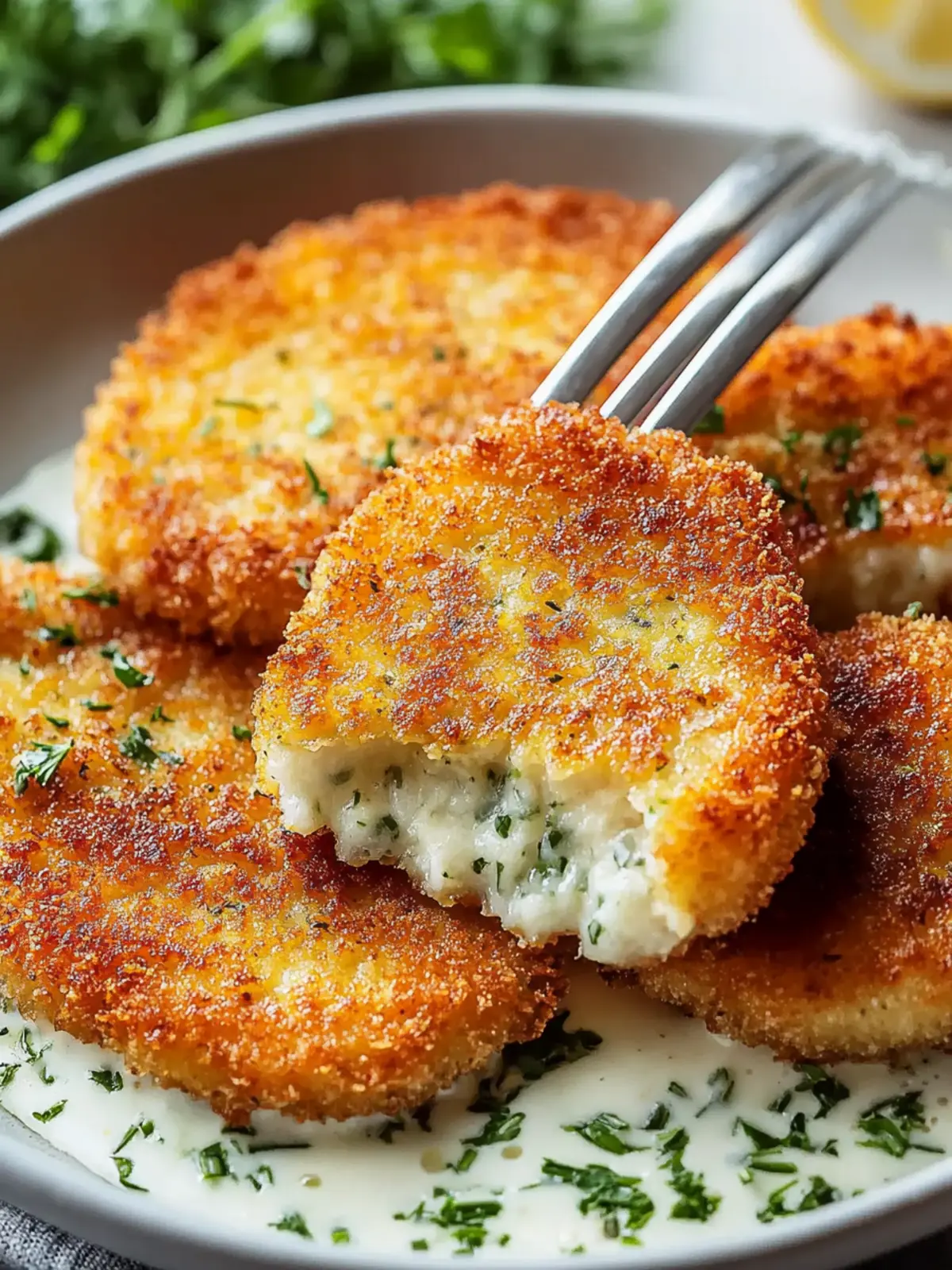 Knuspriger Airfryer Kohlrabi Schnitzel Kräuter für Genießer schnell! 5 Knuspriger Airfryer Kohlrabi Schnitzel Kräuter für Genießer