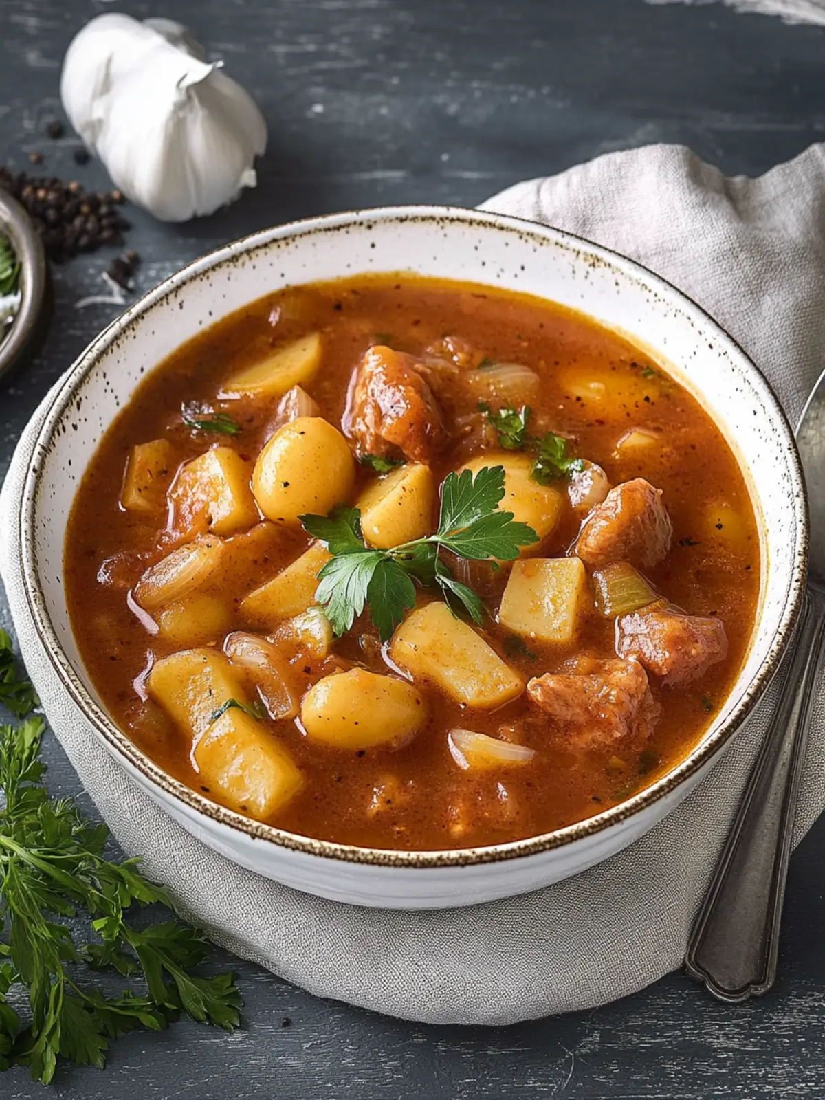 Kartoffelgulasch – Wärmendes Rezept für gemütliche Abende 2 Kartoffelgulasch