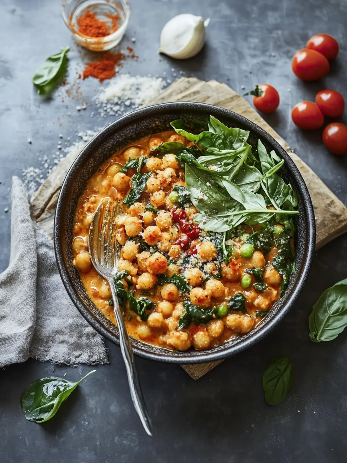 Kichererbseneintopf mit Harissa – Veganer Genuss in 30 Minuten 5 Kichererbseneintopf mit Harissa