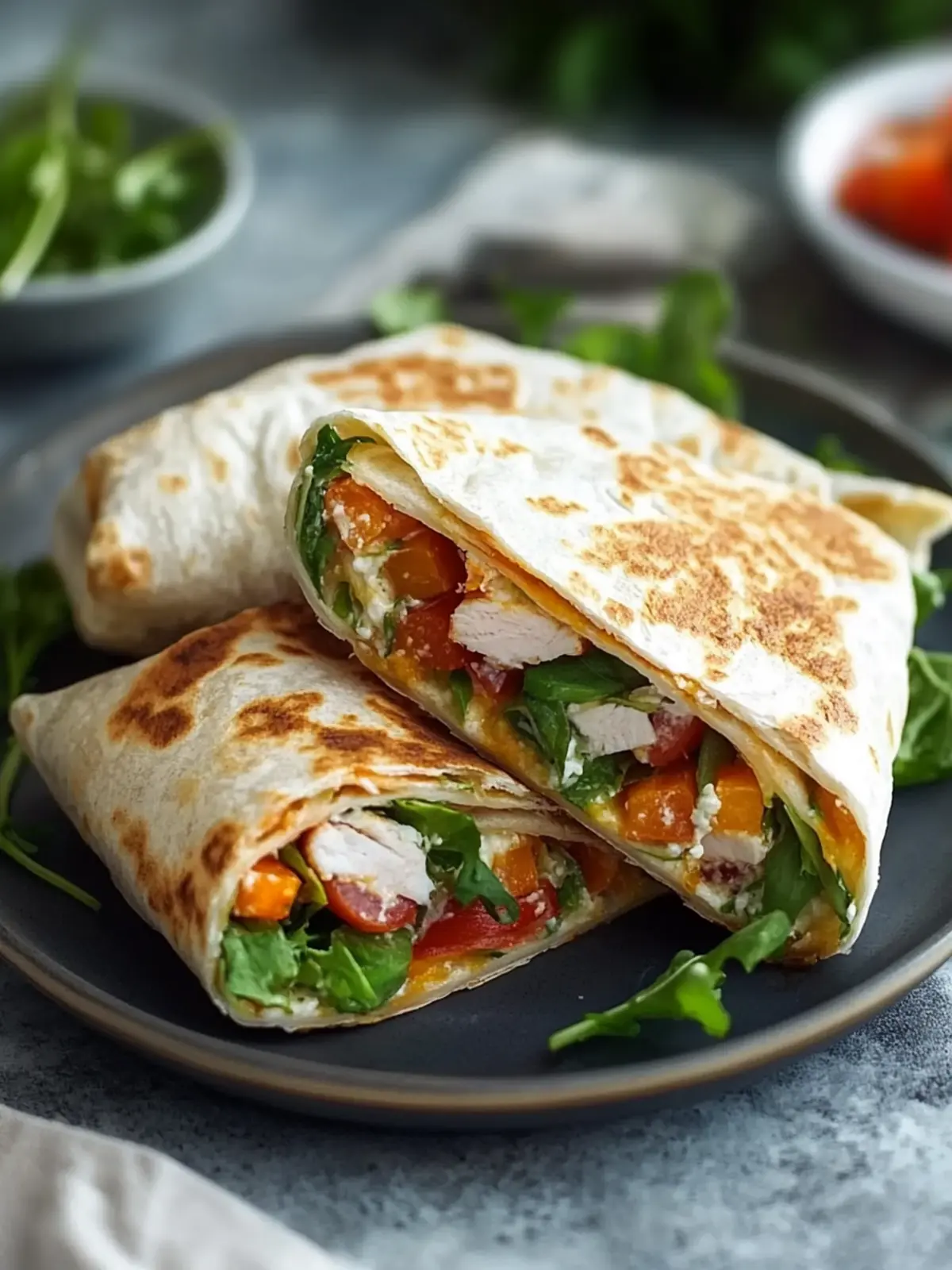 Knusprige Wrap-Ecken aus dem Airfryer – Snack mit Wow-Effekt 2 Knusprige Wrap-Ecken aus dem Airfryer