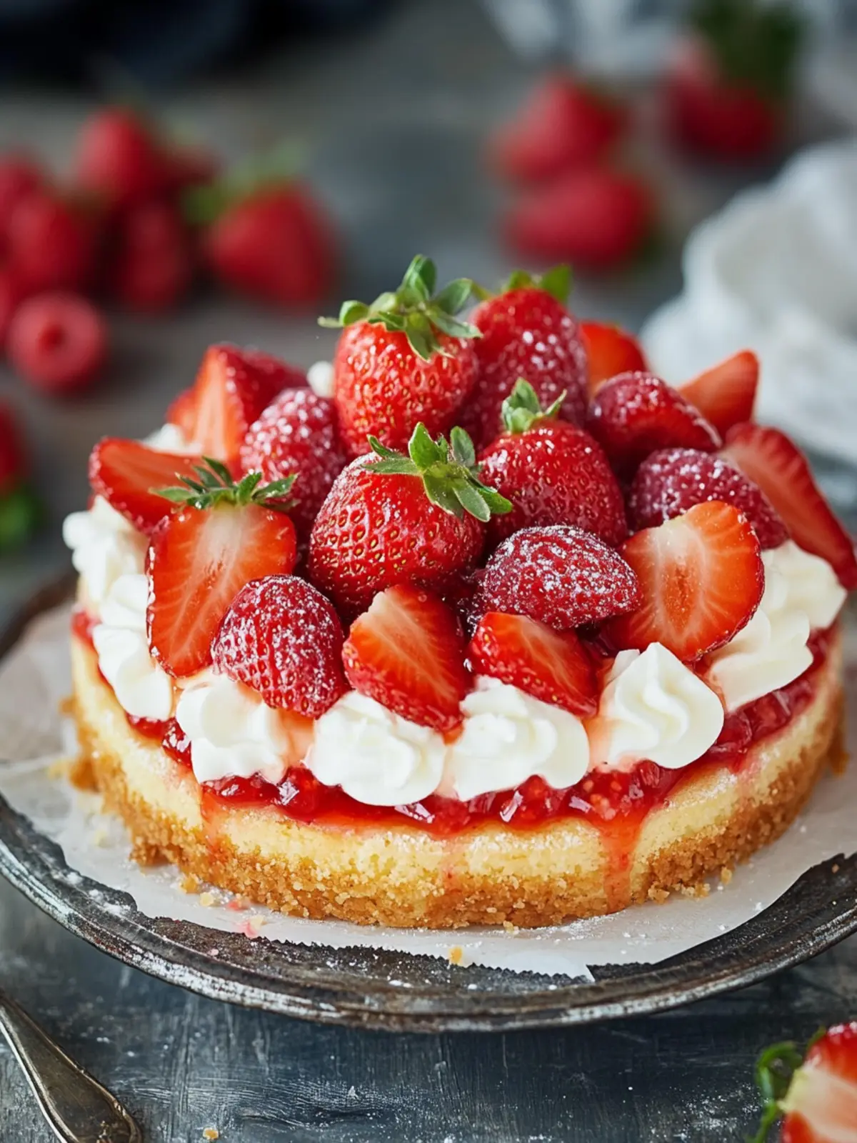 Erdbeertörtchen mit Vanillecreme: Der Sommergenuss für Dich 5 Erdbeertörtchen