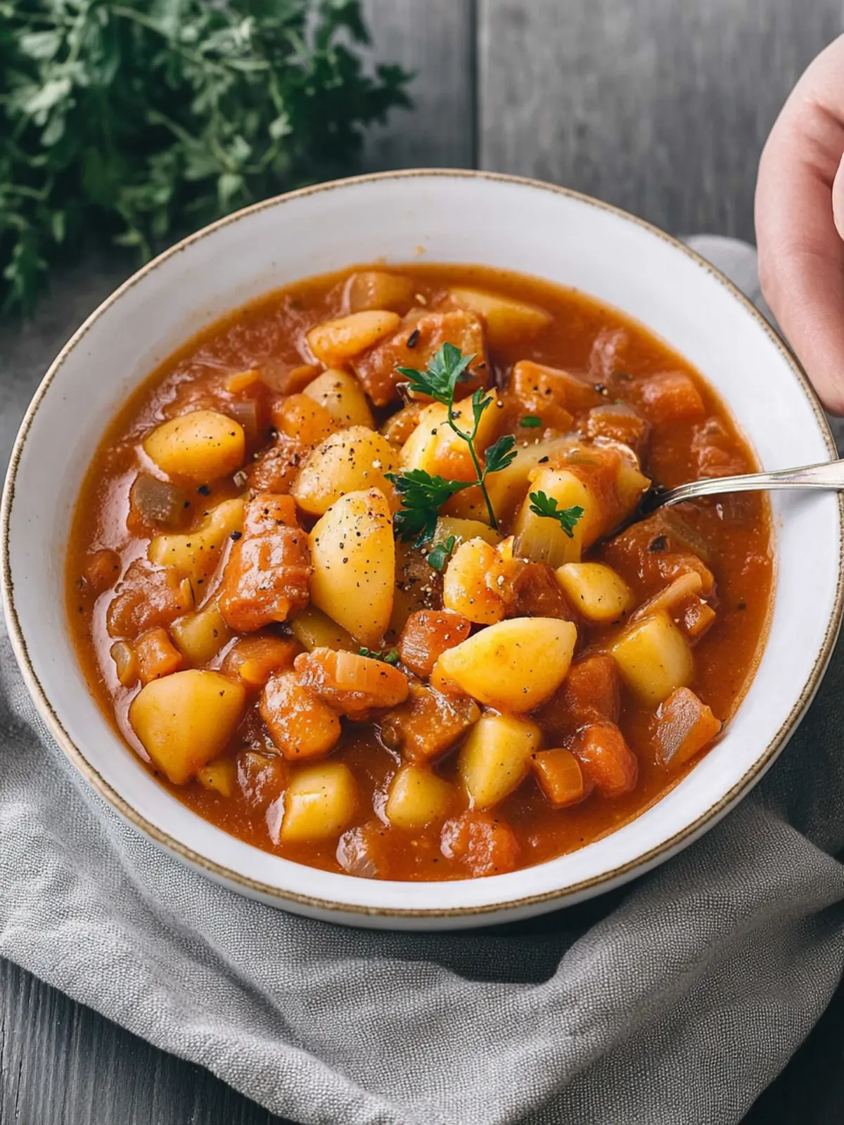 Kartoffelgulasch – Wärmendes Rezept für gemütliche Abende 4 Kartoffelgulasch