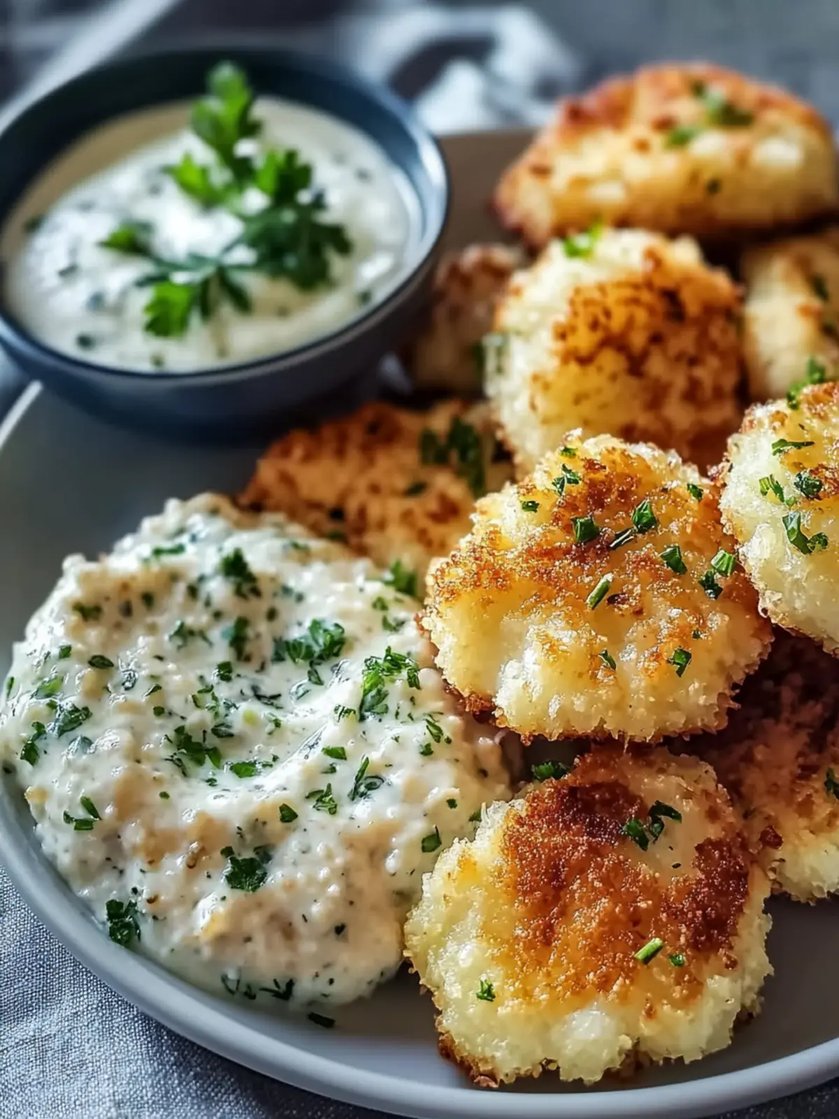 Crispy Low Carb Blumenkohl Frikadellen für Genuss ohne Reue 3 Low Carb Blumenkohl Frikadellen