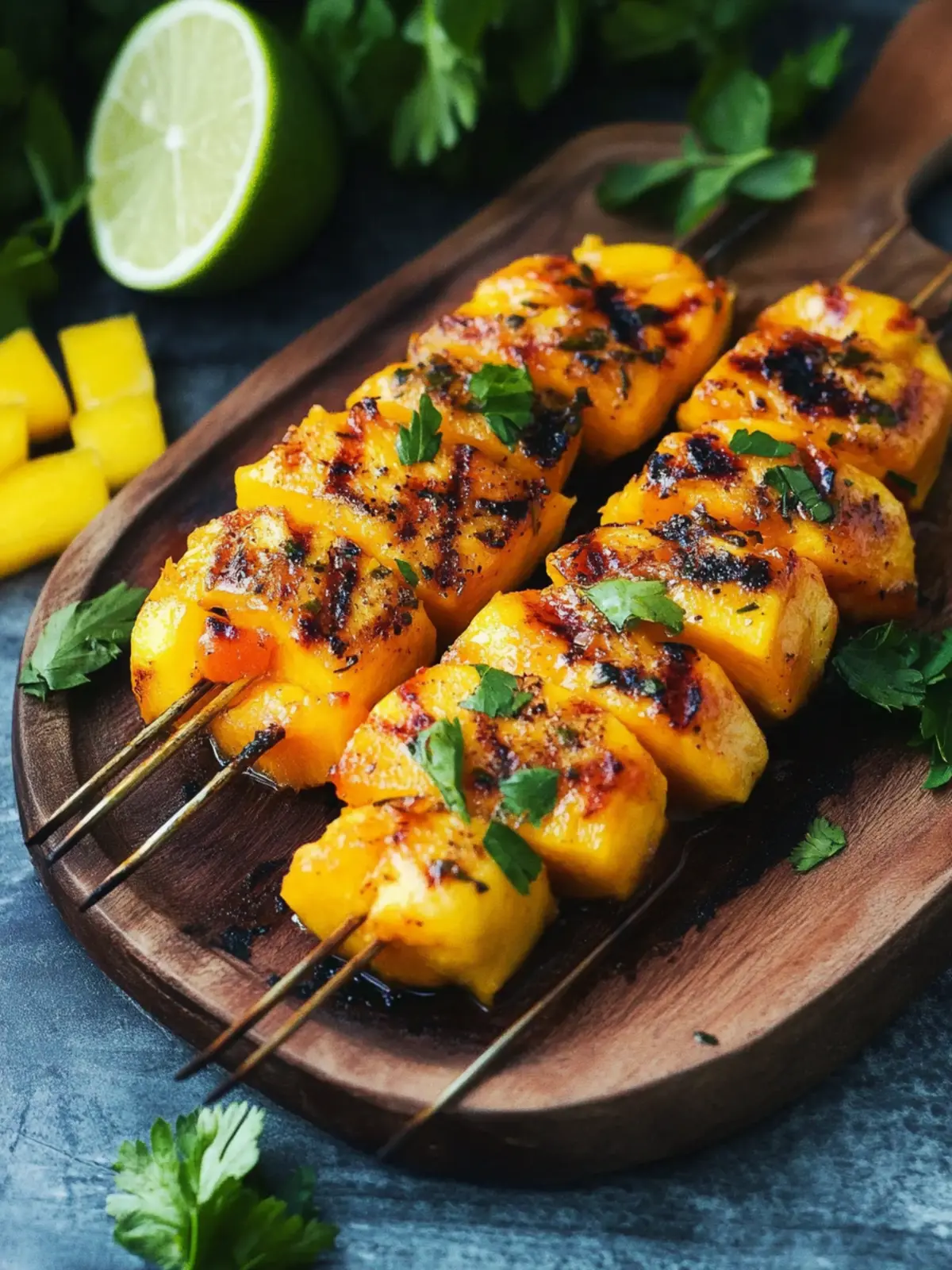 Einfache Mango Gegrillte Hähnchen für den perfekten Grillabend 4 Einfache Mango Gegrillte Hähnchen