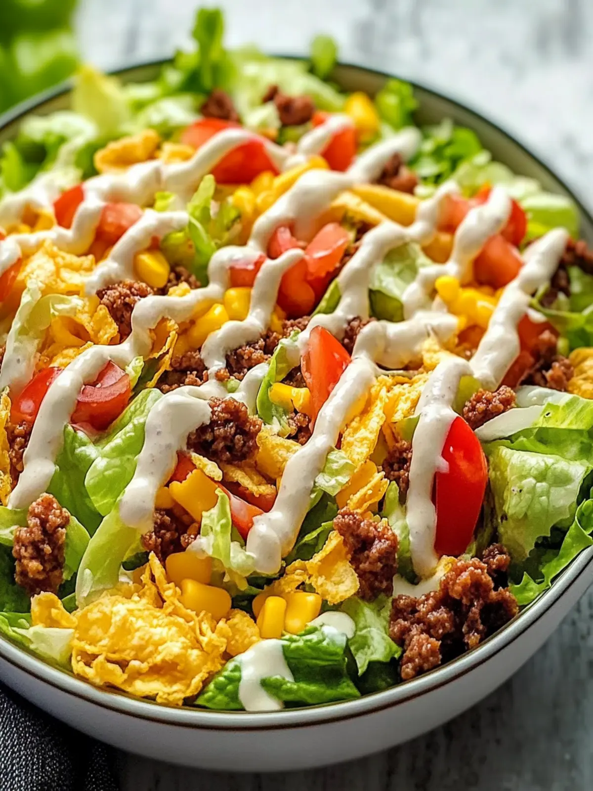 Big Mac Salat: Gesund, Low-Carb und Blitzschnell Zubereitet 5 Big Mac Salat