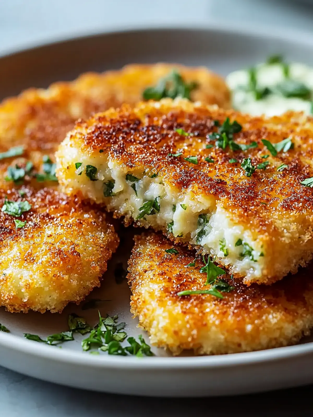 Knuspriger Airfryer Kohlrabi Schnitzel Kräuter für Genießer schnell! 4 Knuspriger Airfryer Kohlrabi Schnitzel Kräuter für Genießer