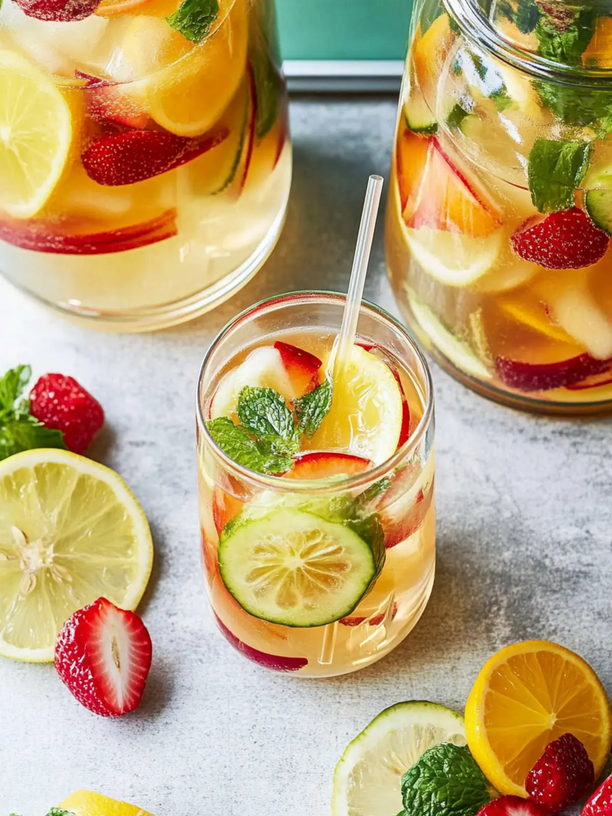 Erfrischende Weiße Sangria für unvergessliche Sommerabende 3 Weiße Sangria