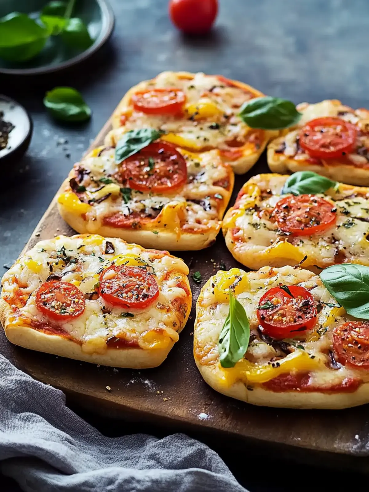 Pizzabrötchen: Schnelle und köstliche Snackfreude für alle 4 Pizzabrötchen