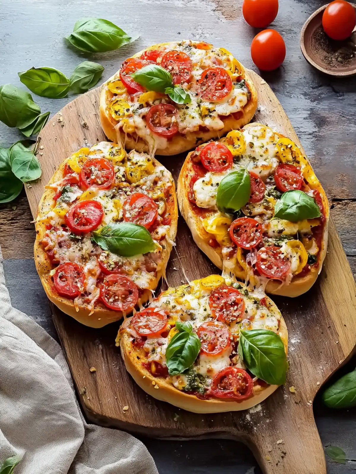 Pizzabrötchen: Schnelle und köstliche Snackfreude für alle 3 Pizzabrötchen
