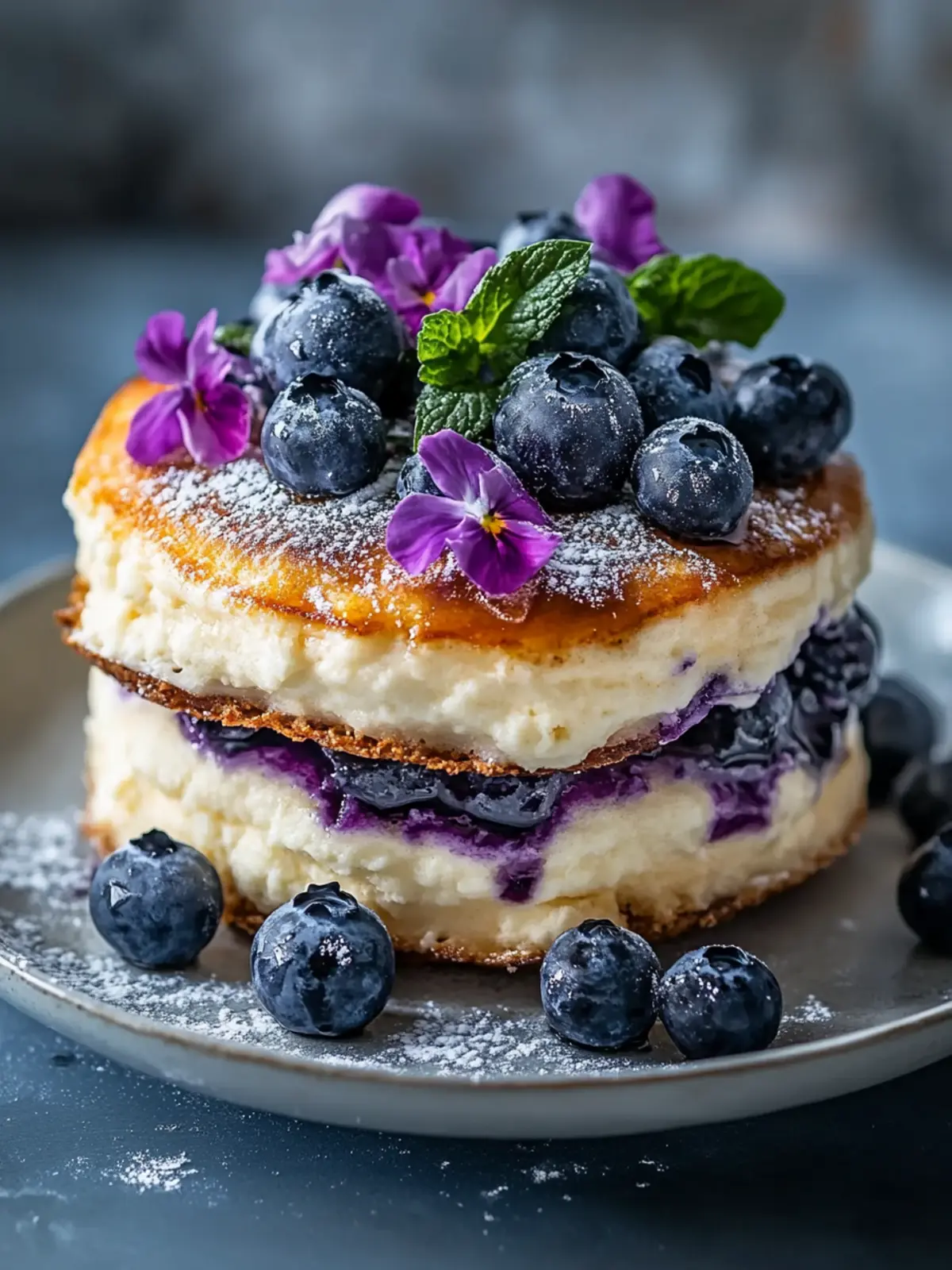 Die besten Blaubeer Frühstückspfannkuchen für fröhliche Morgen 3 Die besten Blaubeer Frühstückspfannkuchen