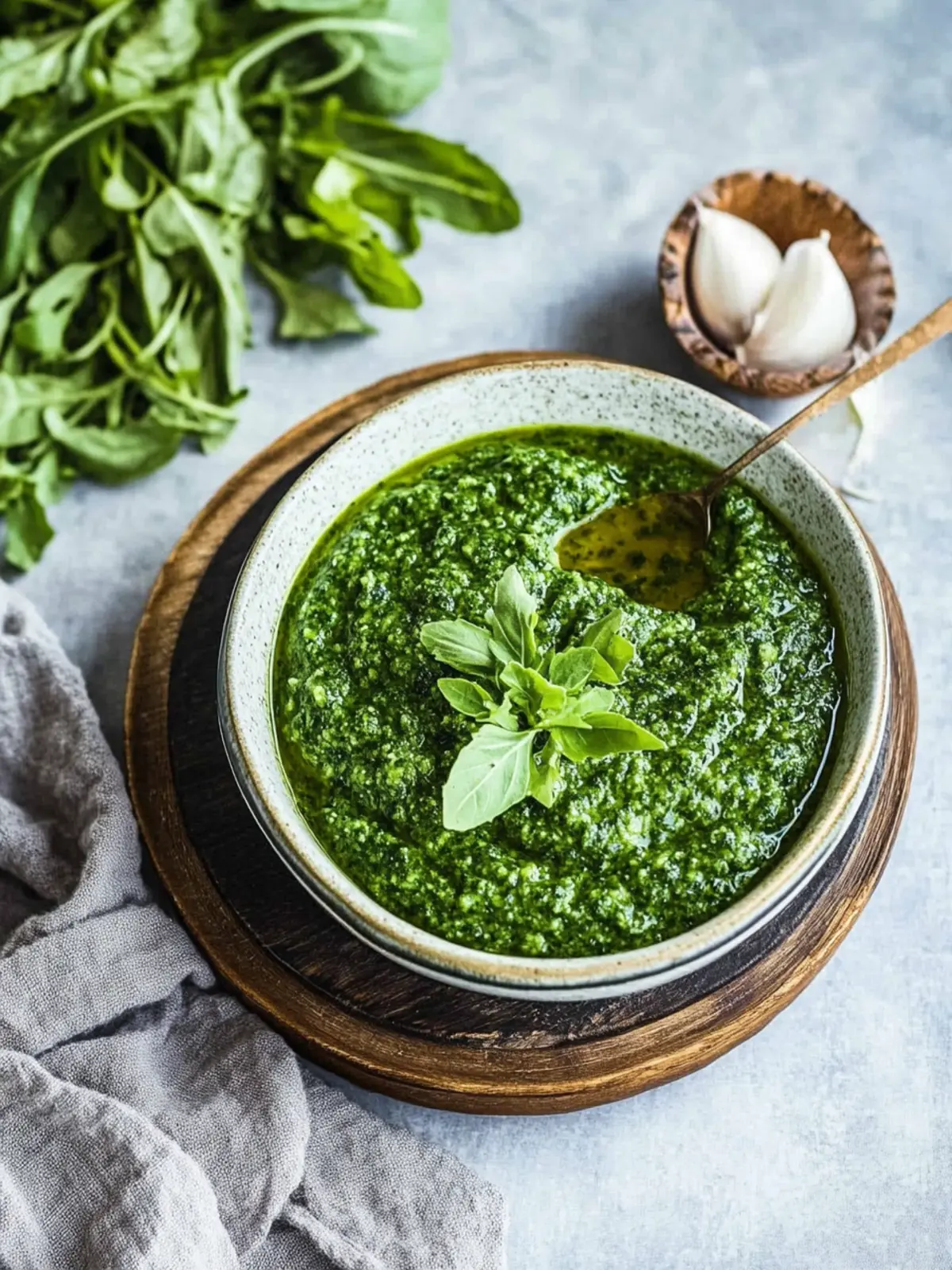 Rucola-Pesto: Schnell, einfach und voller Geschmack 5 Rucola-Pesto