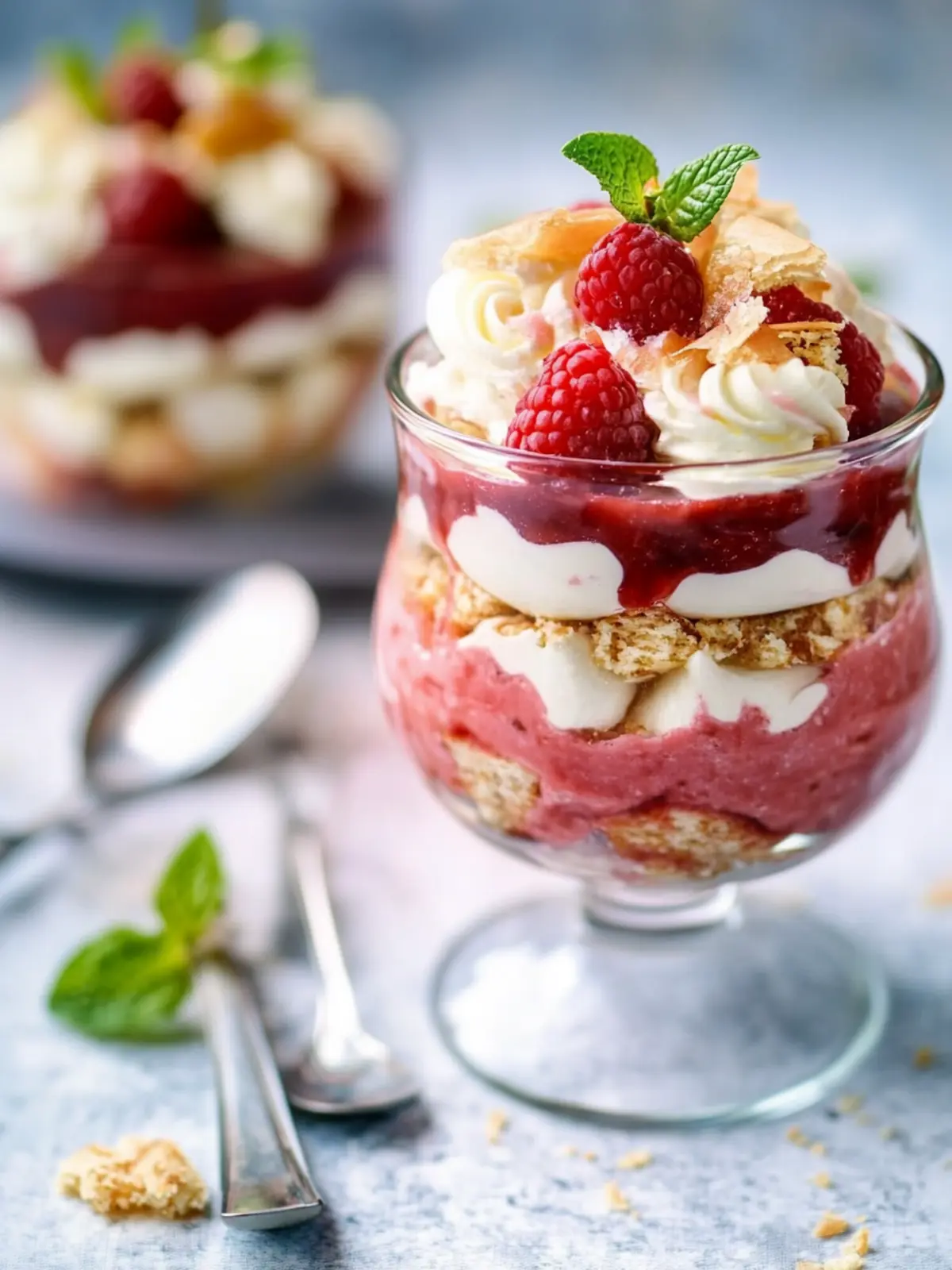 Verführerischer Rhabarber-Trifle: Ein frischer Genuss für Frühlingsliebhaber 2 Rhabarber-Trifle