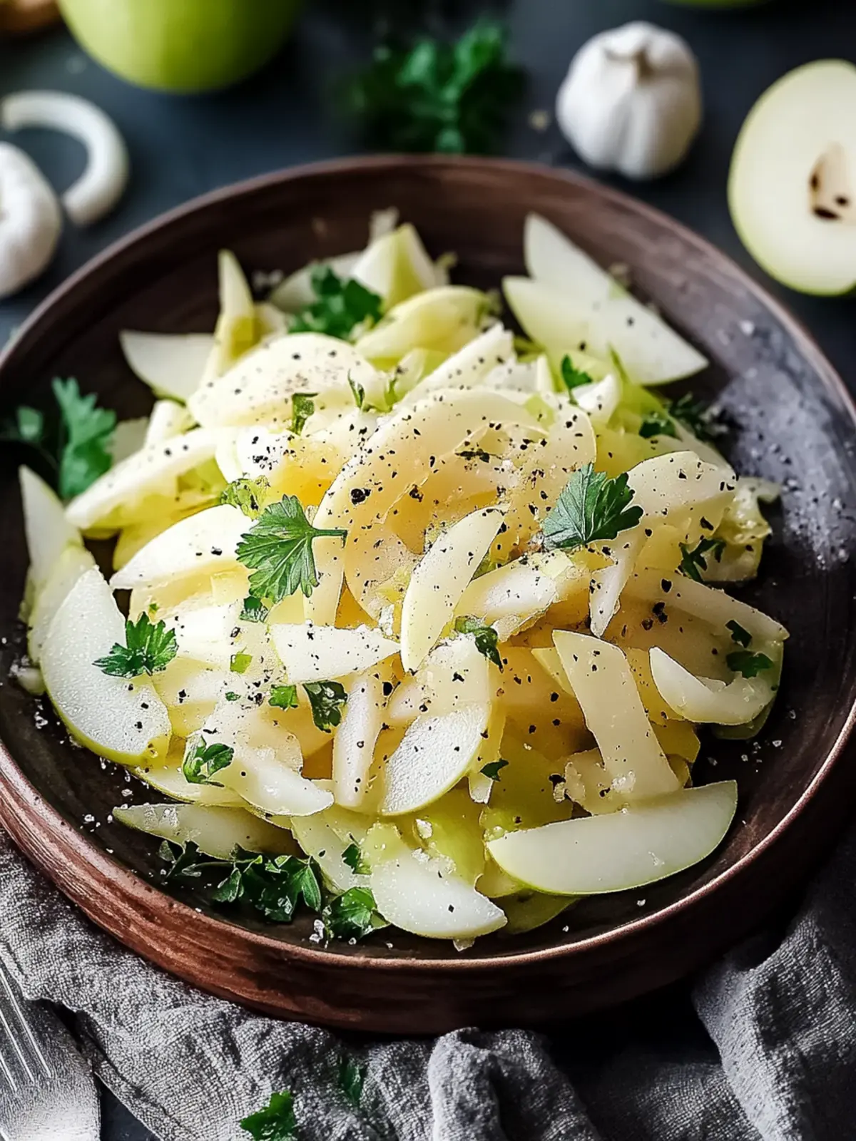 Kohlrabi- und Apfelsalat: Frischer Genuss für den Herbst 4 Kohlrabi- und Apfelsalat