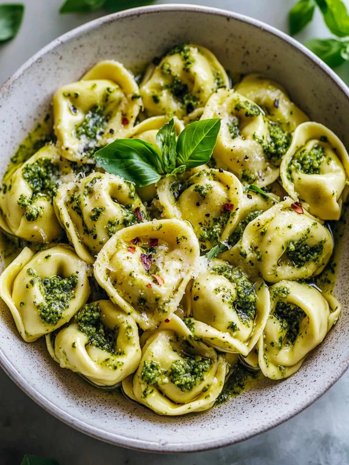 Knoblauch-Pesto-Tortellini-Auflauf: Komfort Food für Seele 3 Knoblauch-Pesto-Tortellini-Auflauf