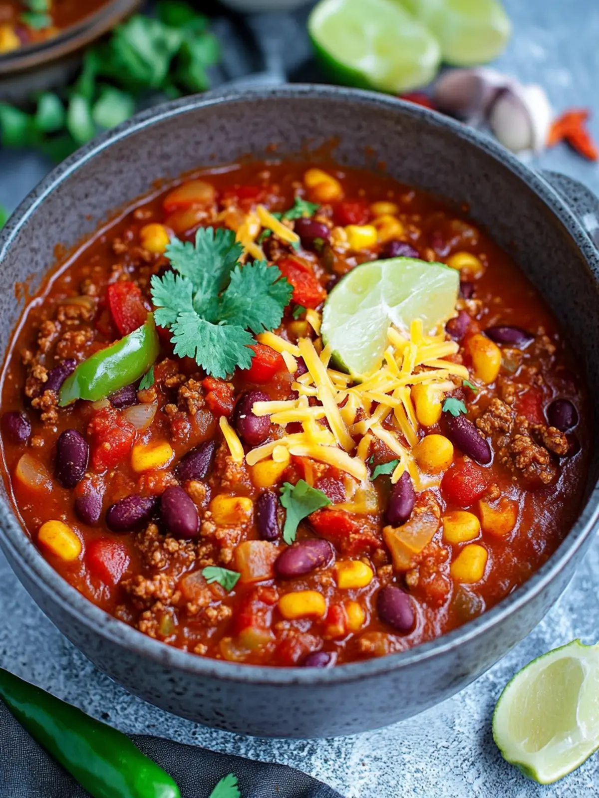 Vegan Chili sin Carne Rezept für schnelles Comfort Food 4 Chili sin Carne Rezept