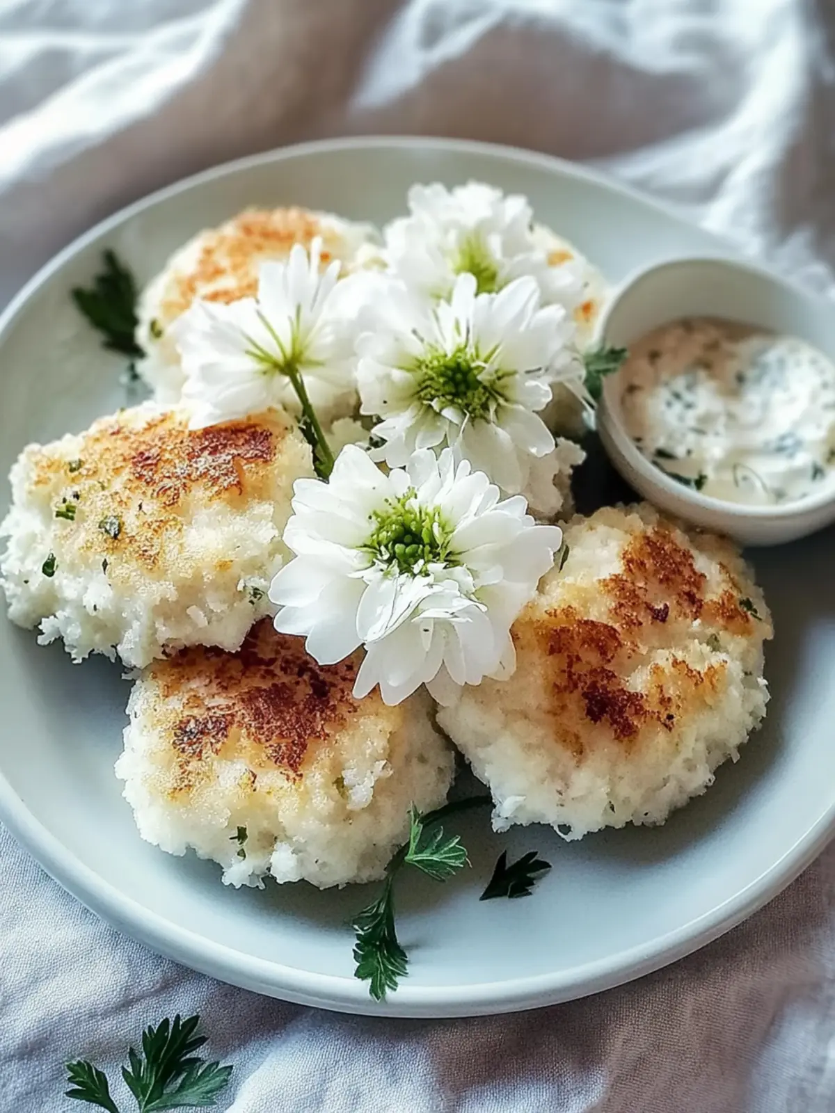 Crispy Low Carb Blumenkohl Frikadellen für Genuss ohne Reue 2 Low Carb Blumenkohl Frikadellen