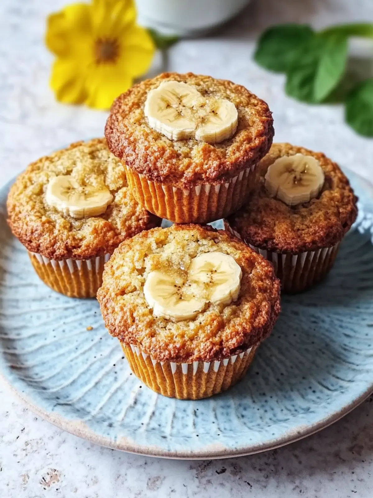 Saftige Bananen-Hafer-Muffins ohne Zucker in 30 Minuten backen 2 Perfekte Bananen-Hafer-Muffins ohne Zucker in 30 Minuten