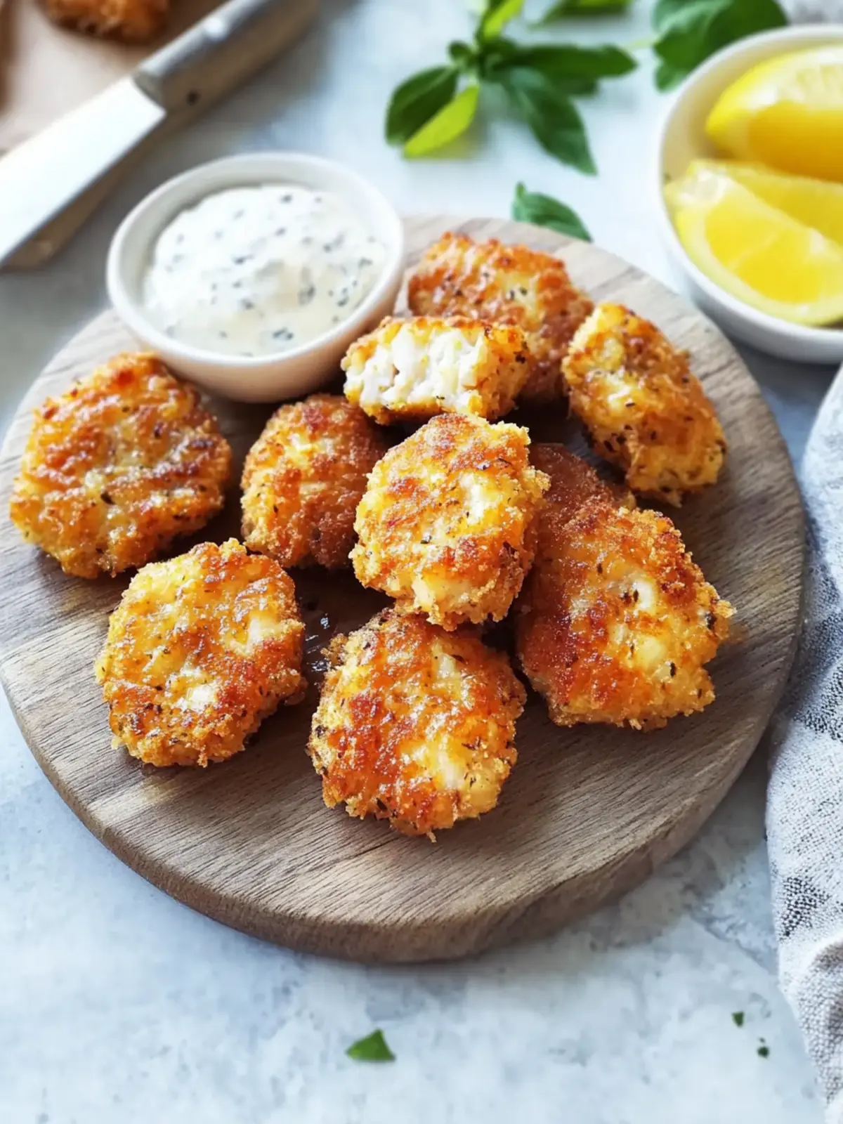 Niedrig Carb Thunfisch Nuggets für den perfekten Snackgenuss 2 Niedrig Carb Thunfisch Nuggets