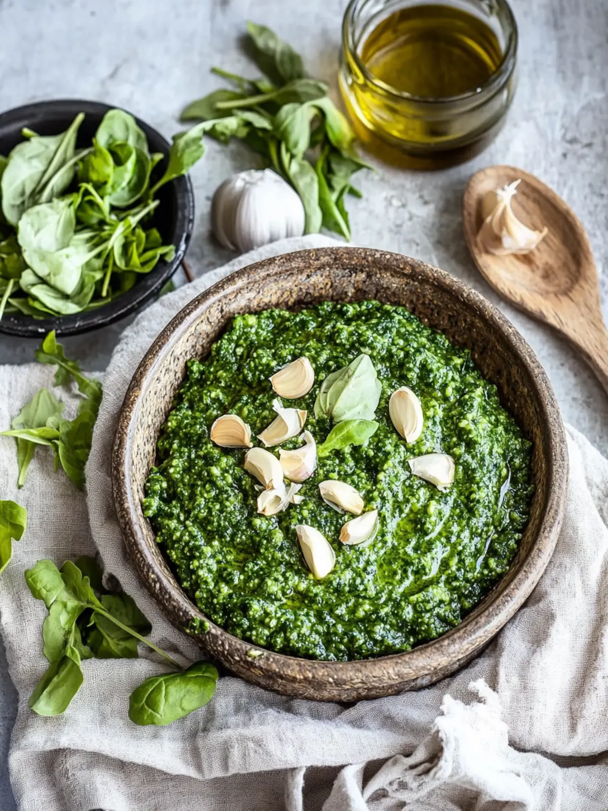 Rucola-Pesto: Schnell, einfach und voller Geschmack 3 Rucola-Pesto