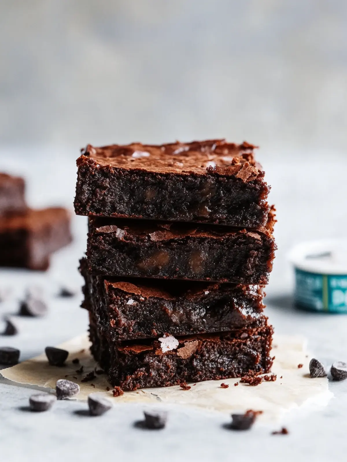Schokoladige vegane Brownies: Fudgy Genuss ohne Reue 2 Schokoladige vegane Brownies