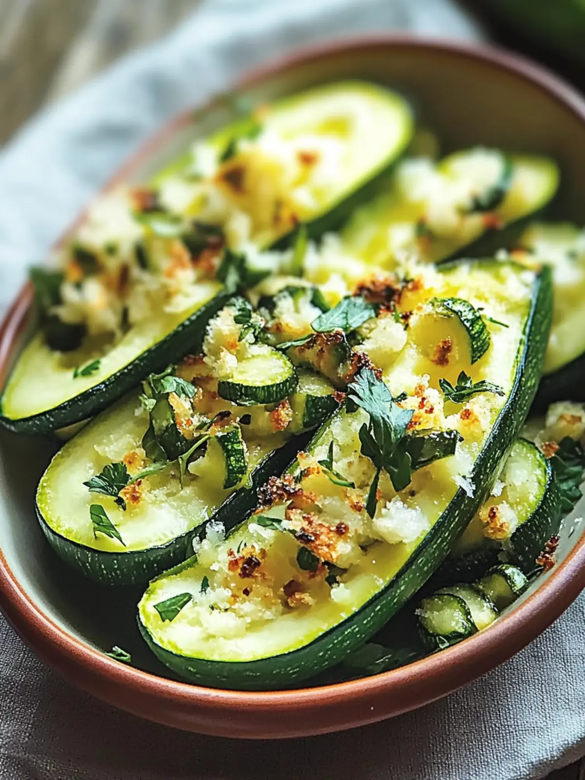 Köstliche Zucchini-Boote aus der Heißluftfritteuse für jeden Geschmack 5 Zucchini-Boote aus der Heißluftfritteuse