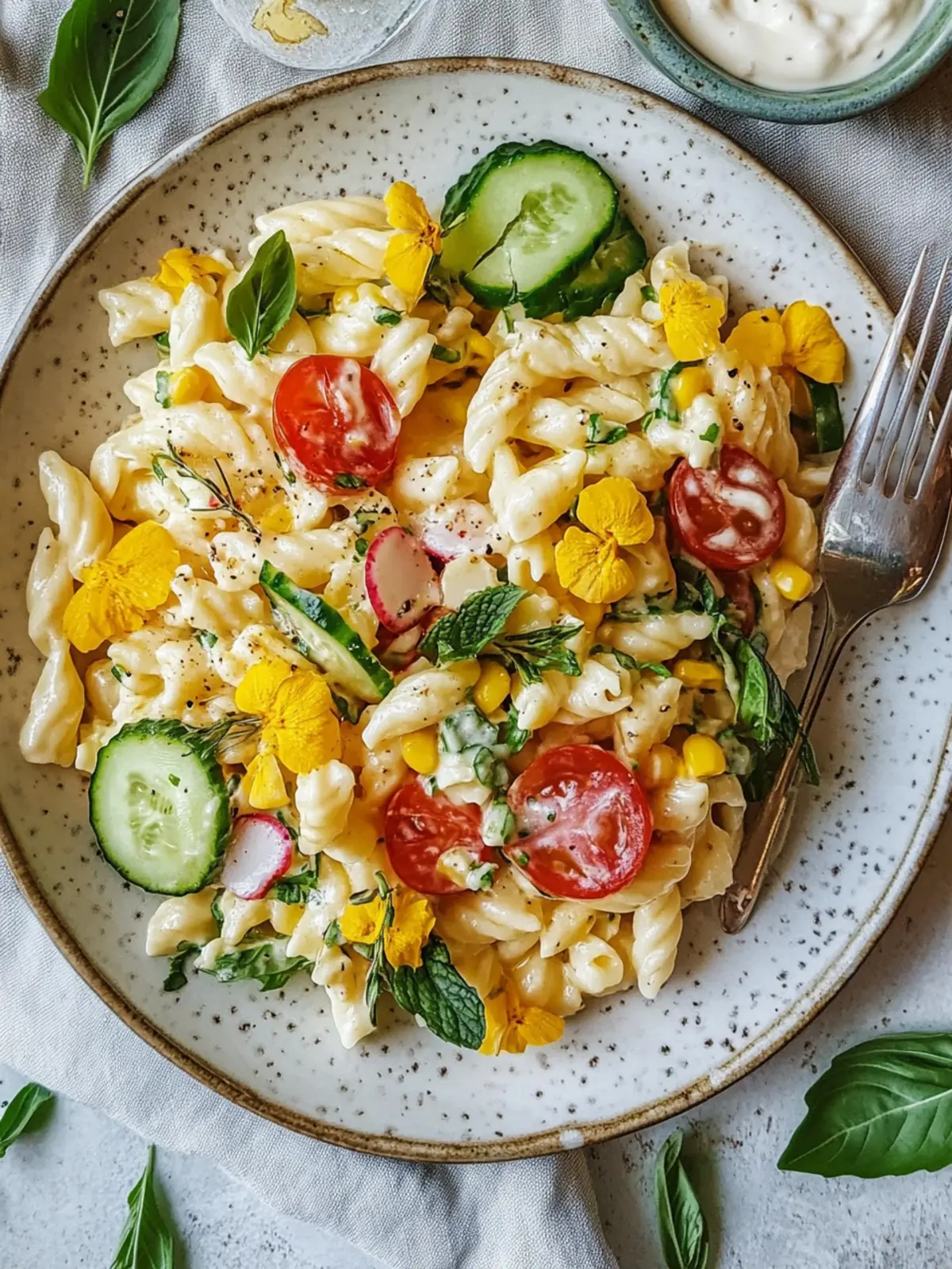 Bester Nudelsalat ohne Mayo: Frisch, Cremig und Lecker! 4 Bester Nudelsalat ohne Mayo