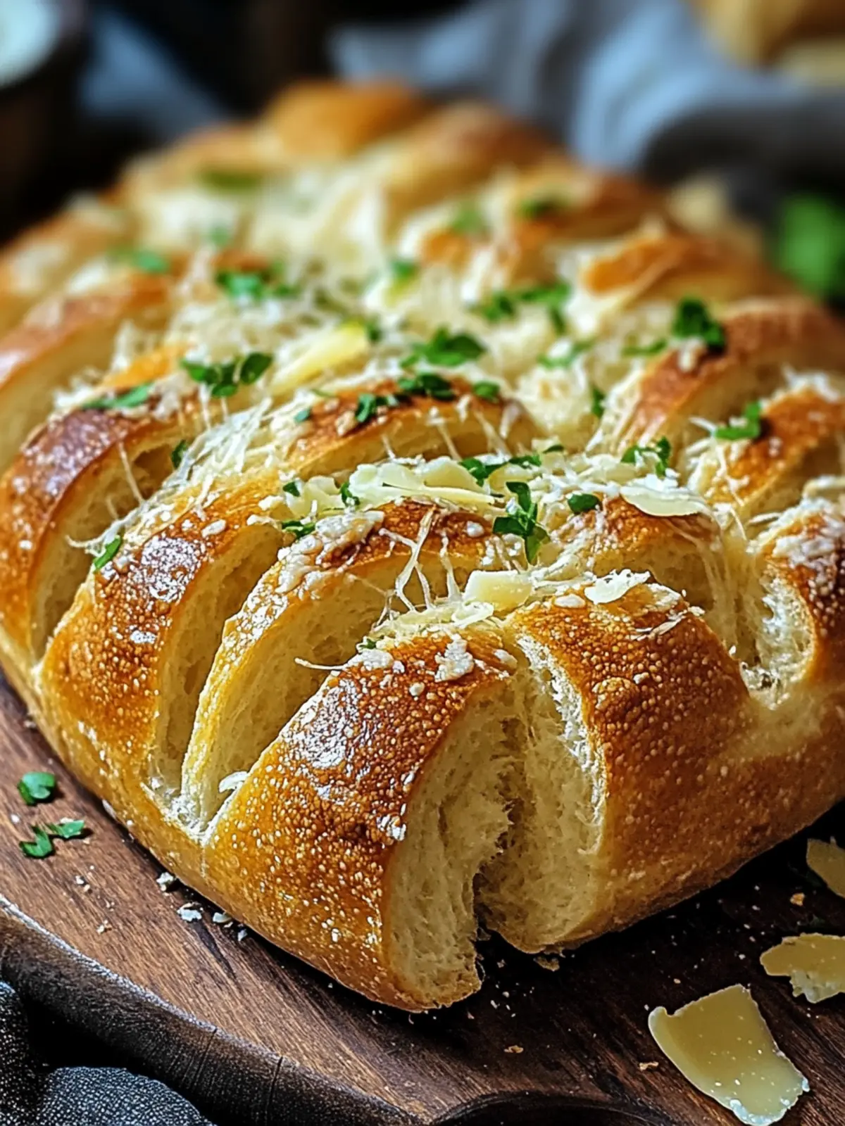 Knoblauch Parmesan Zupfbrot Rezept: Einfach unwiderstehlich lecker 4 Knoblauch Parmesan Zupfbrot Rezept