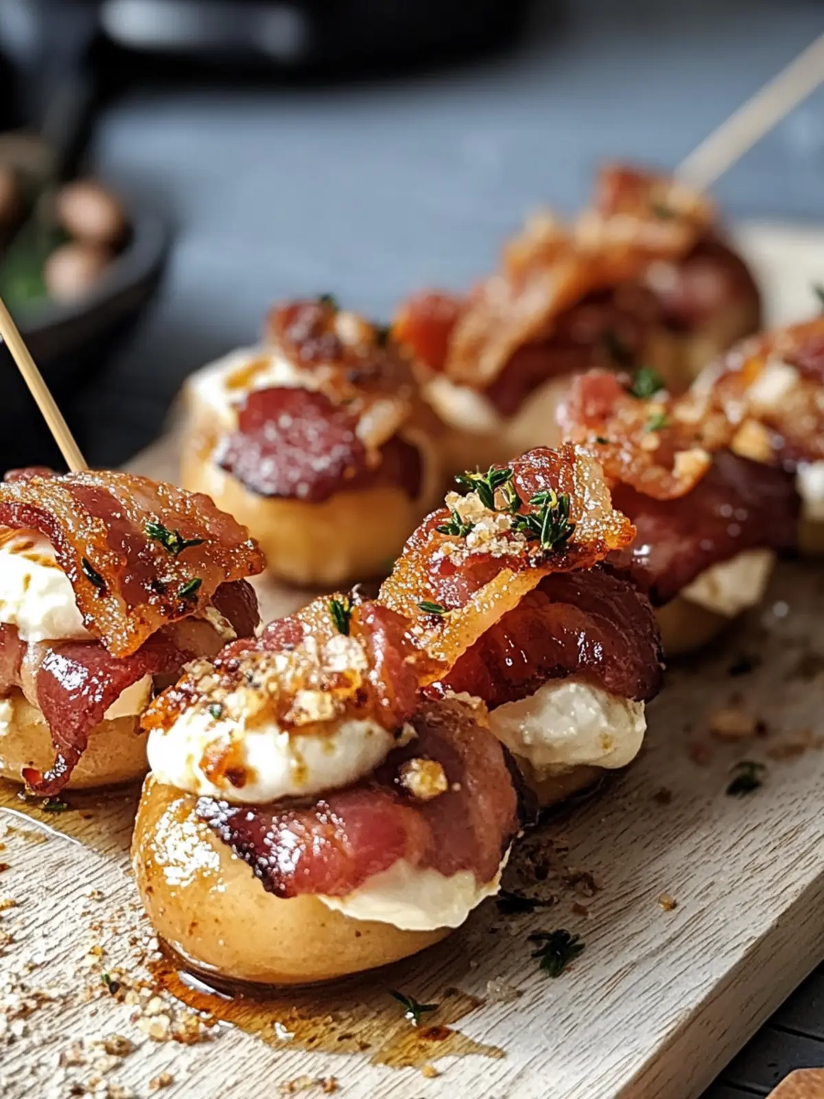Mini Bacon Bomb Stäbchen – Geniale Fingerfood für BBQ-Fans 2 Mini Bacon Bomb Stäbchen