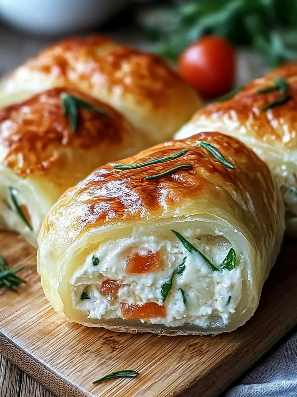 Kartoffelrolle mit Frischkäsefüllung für gemütliche Abende 4 Kartoffelrolle mit Frischkäsefüllung