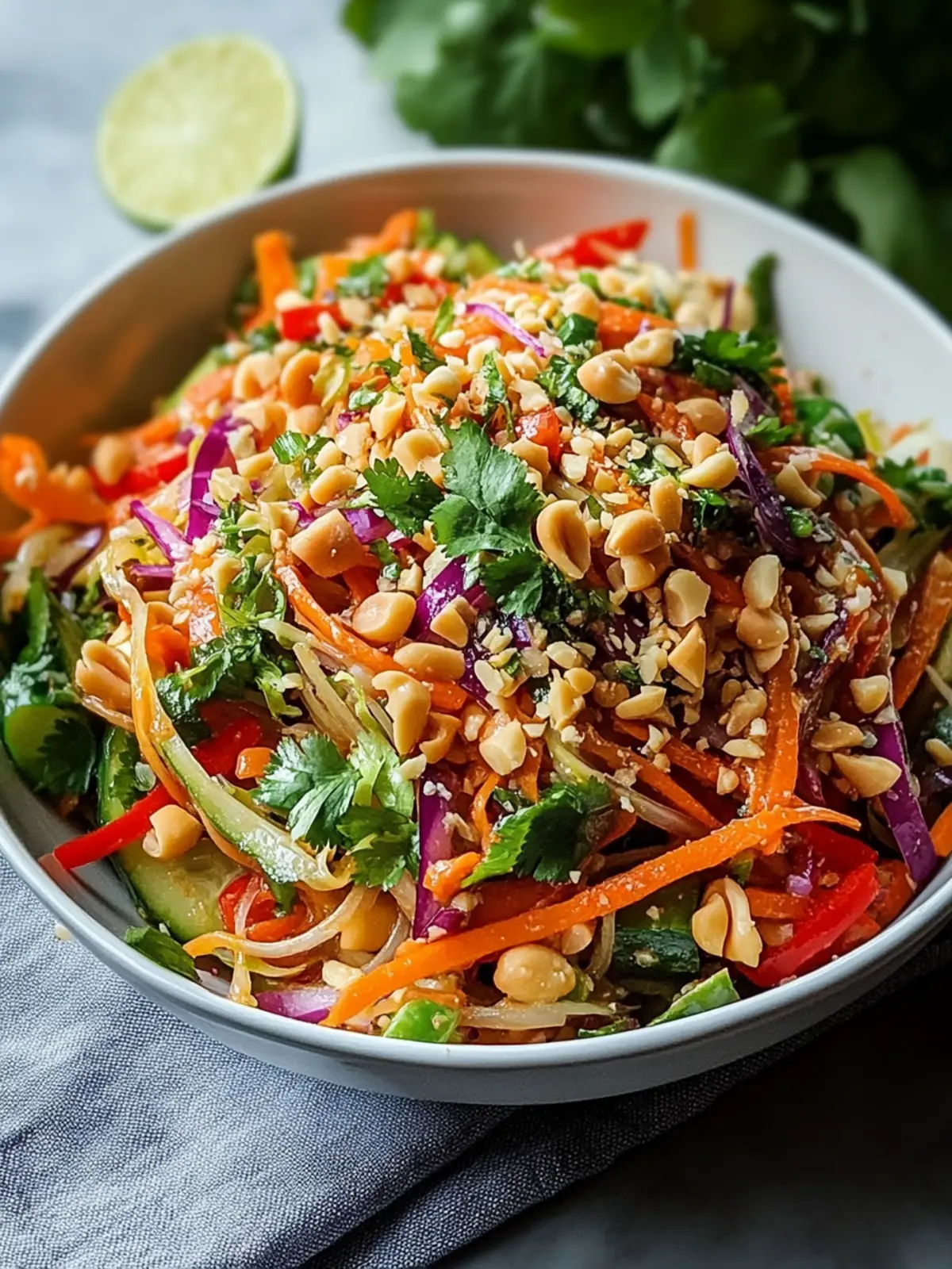Knuspriger Thai Kichererbsen Salat: Gesund und voller Geschmack 3 Knuspriger Thai Kichererbsen Salat