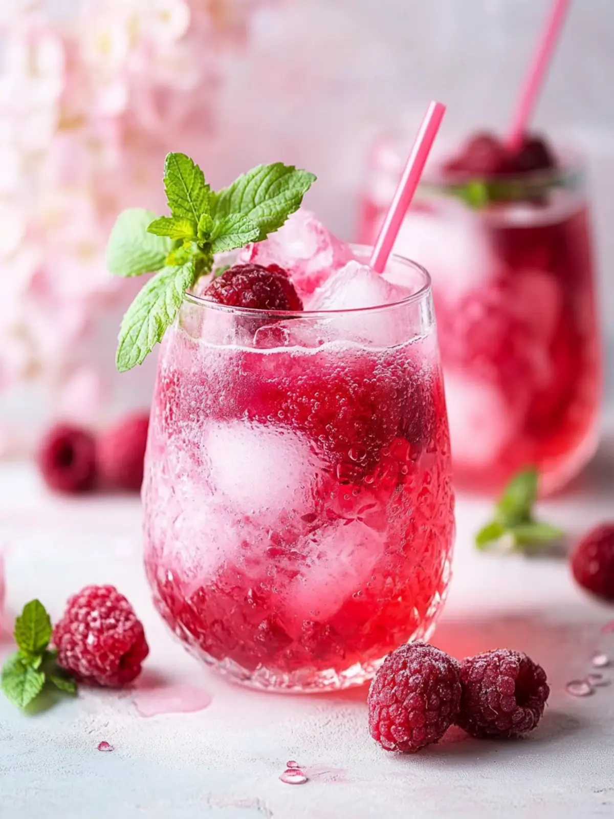 Pink Drink – das Trendgetränk mit Himbeeren für heiße Tage 3 Pink Drink – das Trendgetränk mit Himbeeren