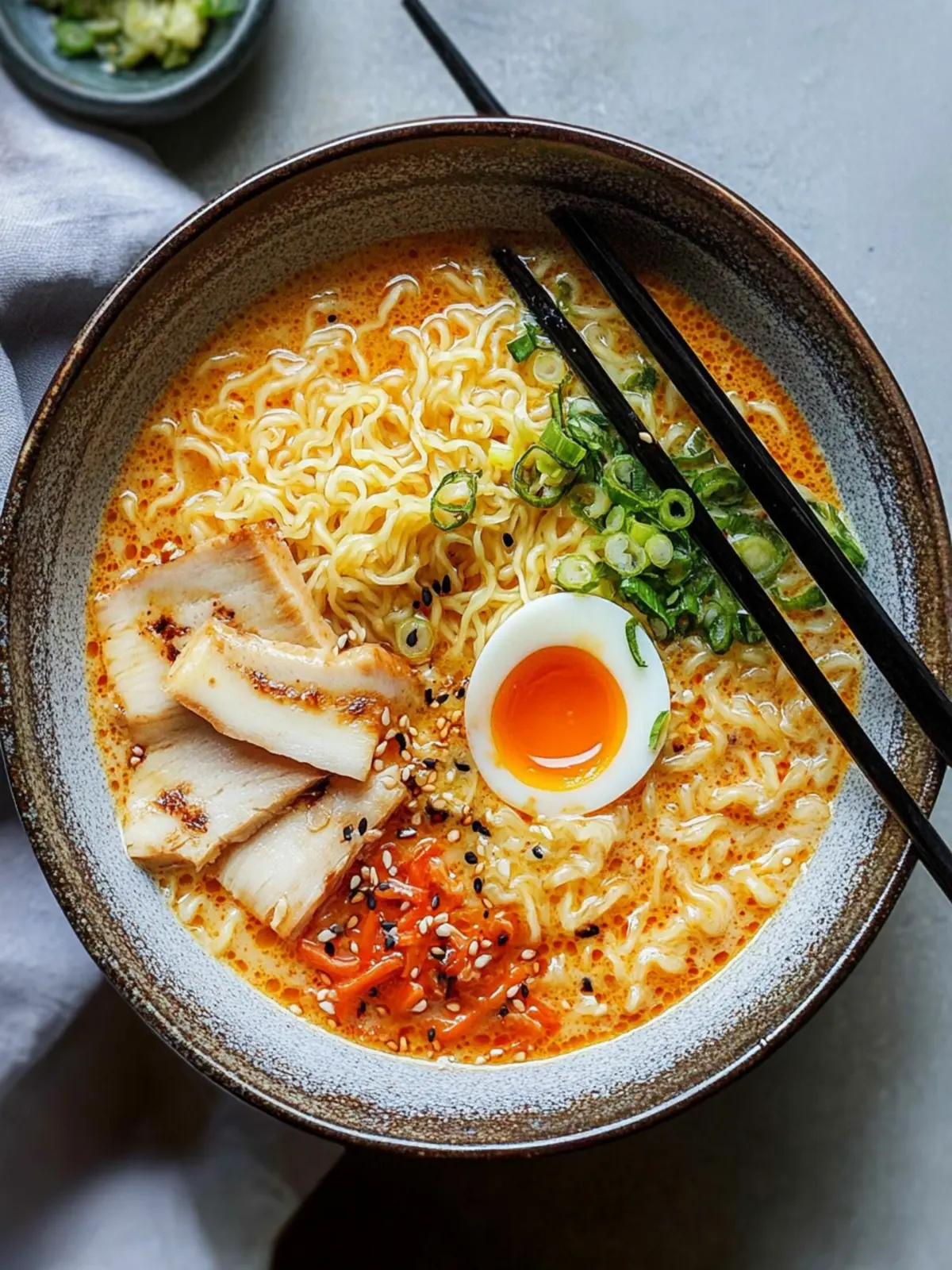 10 Minuten Cremige Mayo Ramen – Schneller Genuss für Feinschmecker 2 10 Minuten Cremige Mayo Ramen
