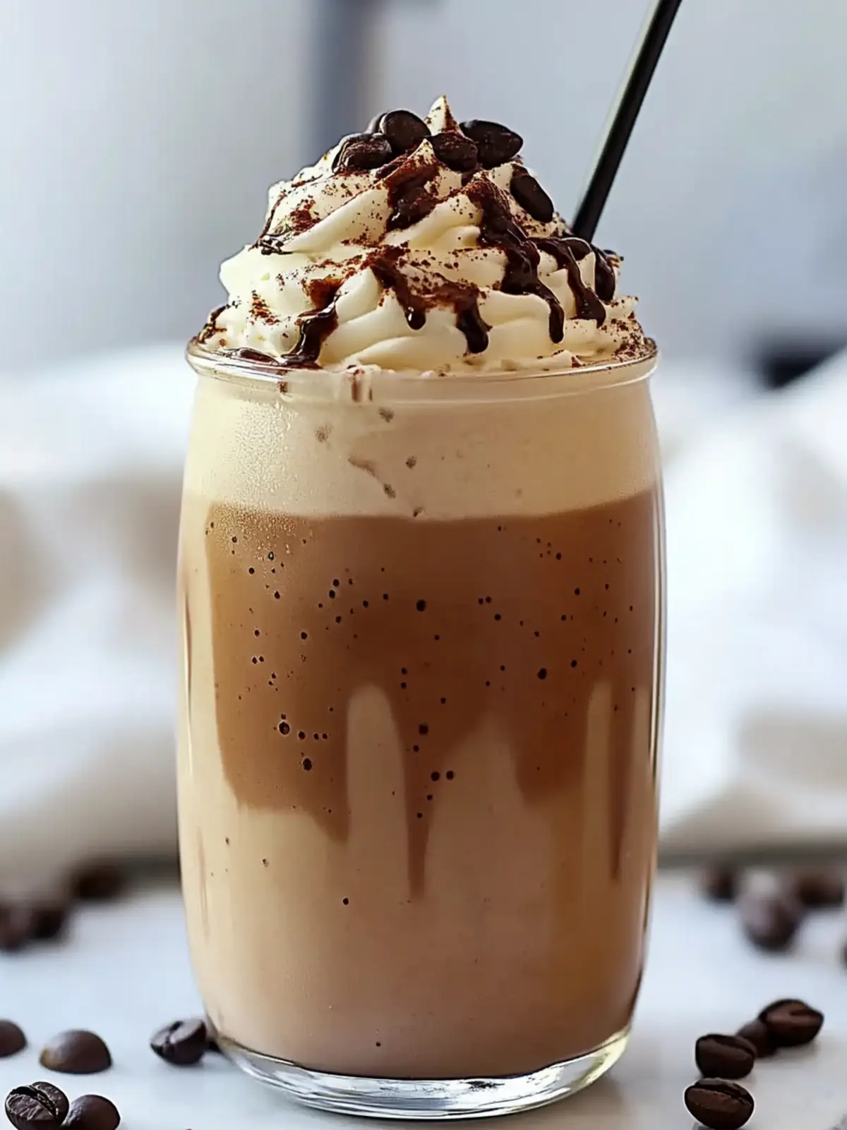 Nachgeahmter Starbucks Mocha Frappuccino: Ein cremiger Genuss zuhause 2 Nachgeahmter Starbucks Mocha Frappuccino