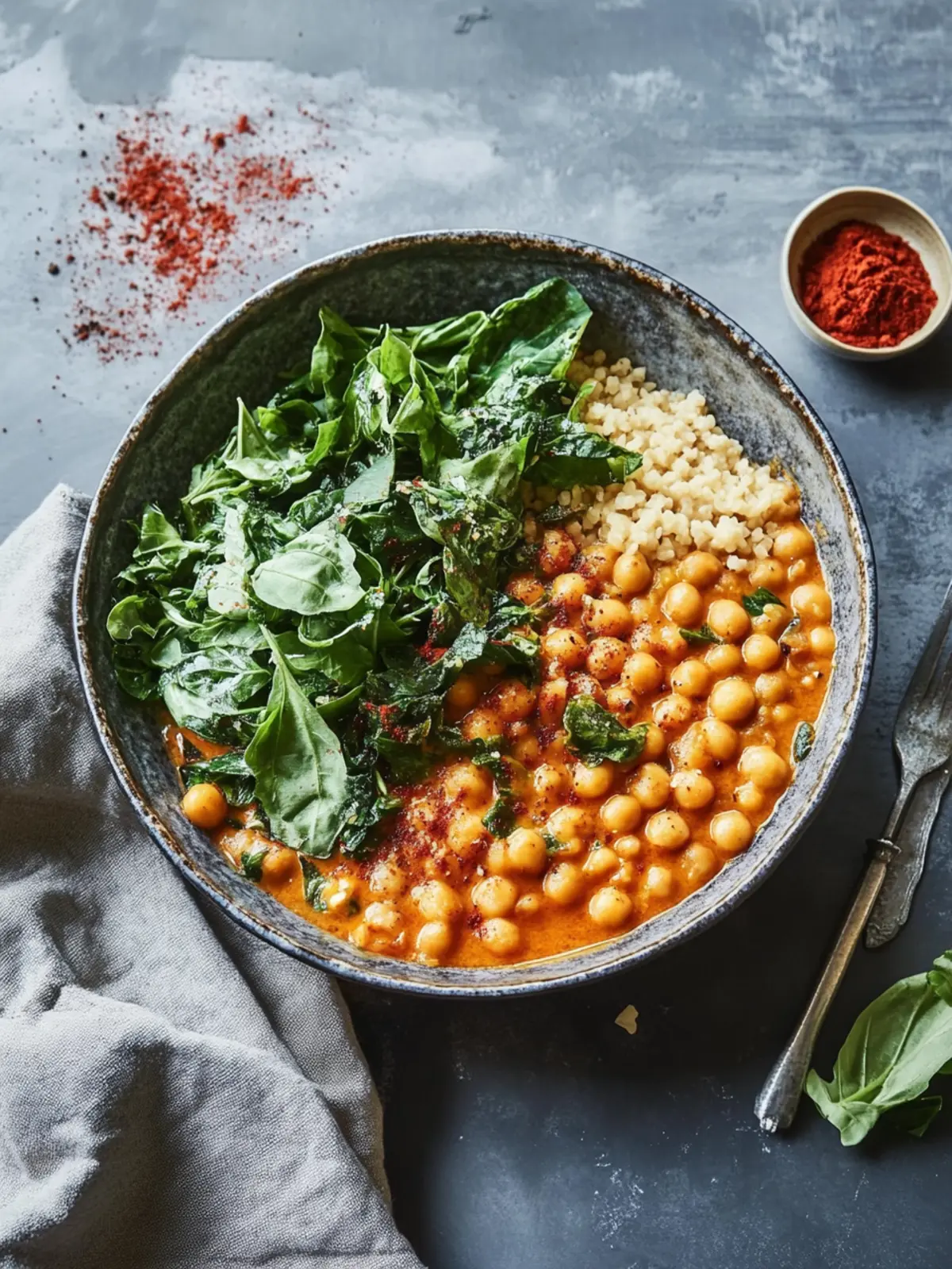 Kichererbseneintopf mit Harissa – Veganer Genuss in 30 Minuten 4 Kichererbseneintopf mit Harissa