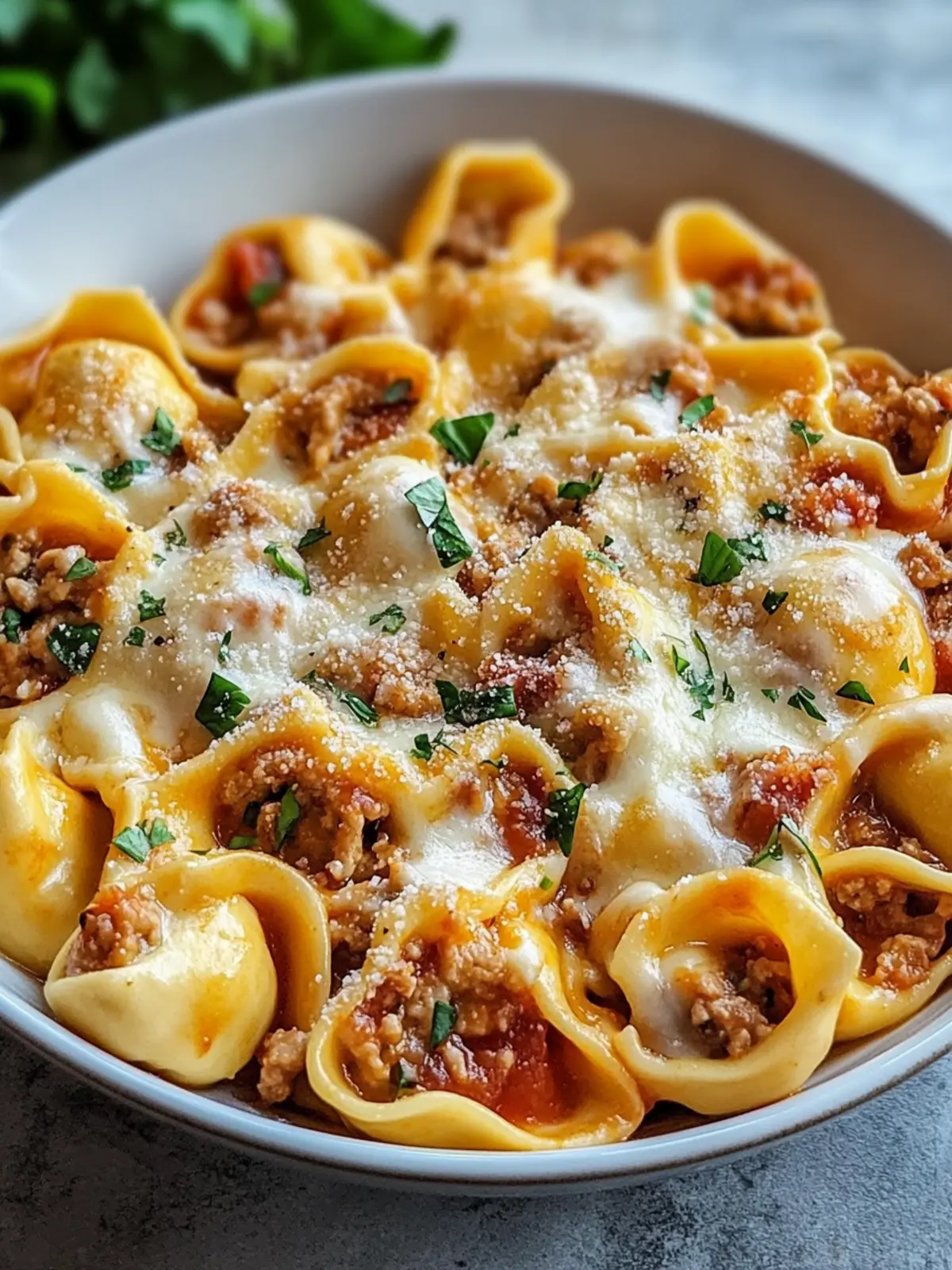 Käse Taco Tortellini Auflauf – Ein herzhaftes Familienvergnügen 2 Käse Taco Tortellini Auflauf