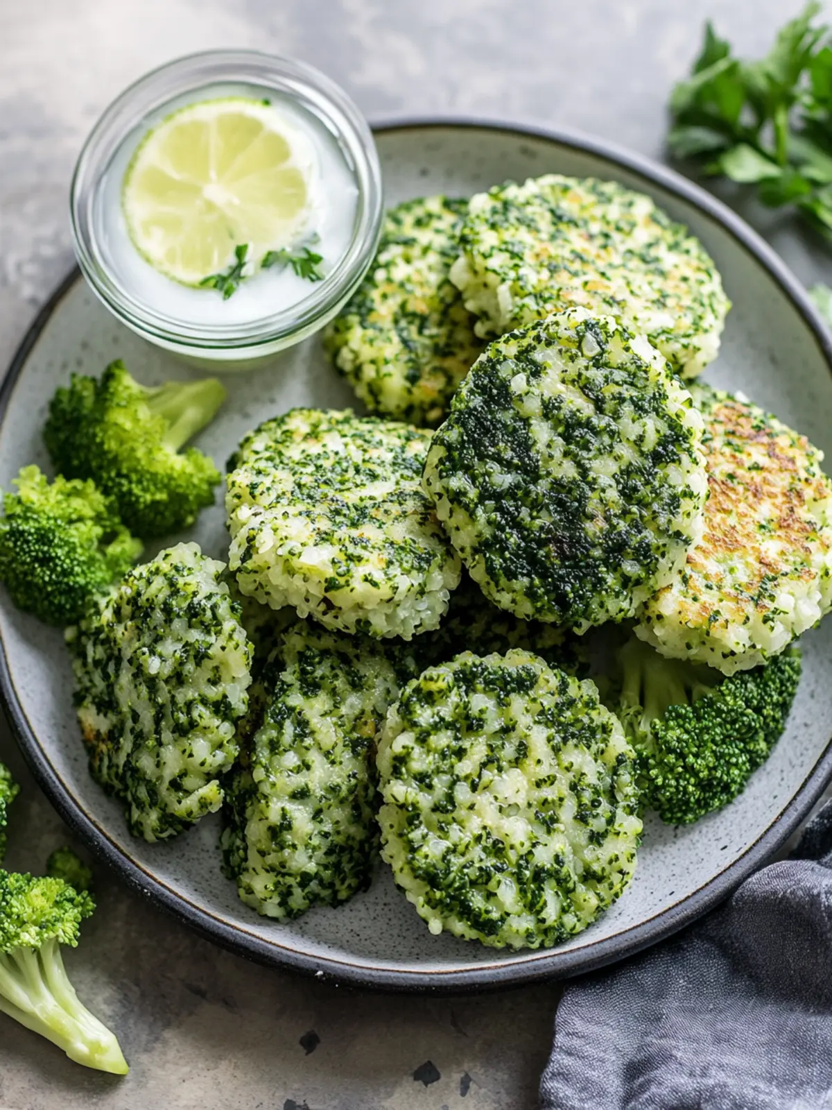 Knusprige Brokkoli Bratlinge – Gesund und Voller Geschmack 2 Brokkoli Bratlinge