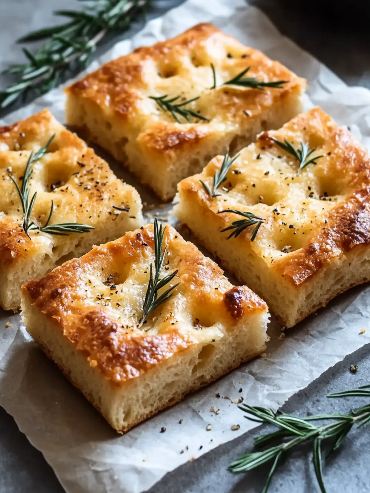 Glutenfreies Focaccia-Brot: Knusprig, aromatisch und einfach! 5 Glutenfreie Focaccia-Brot