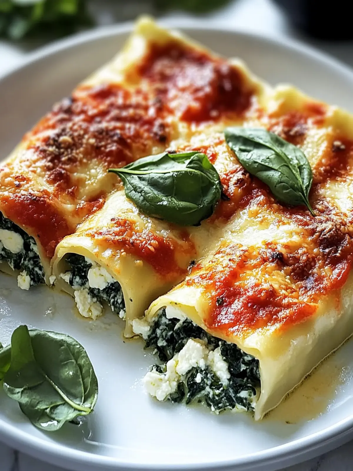 Gesunde Spinat Ricotta Cannelloni – Ein italienisches Comfortfood 5 Spinat Ricotta Cannelloni