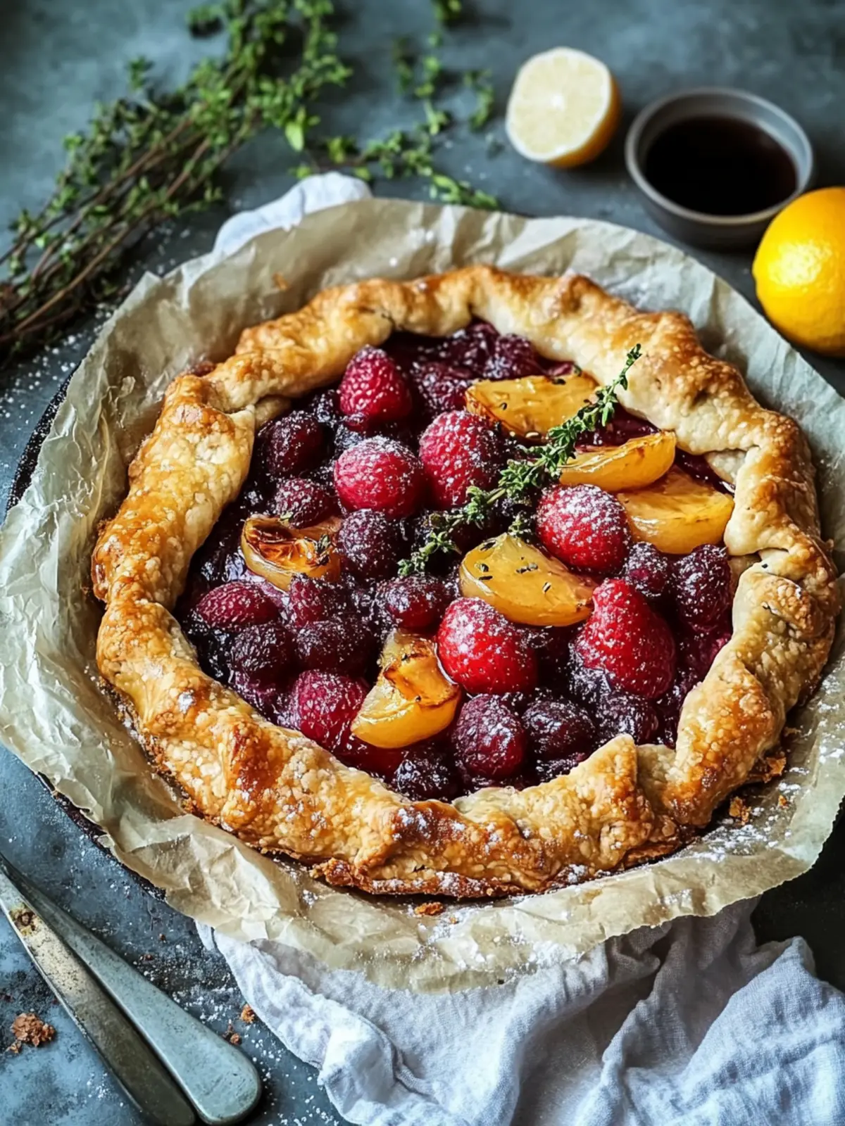 Kirsch-Galette: Ein einfacher Genuss mit fruchtiger Eleganz 3 Kirsch-Galette