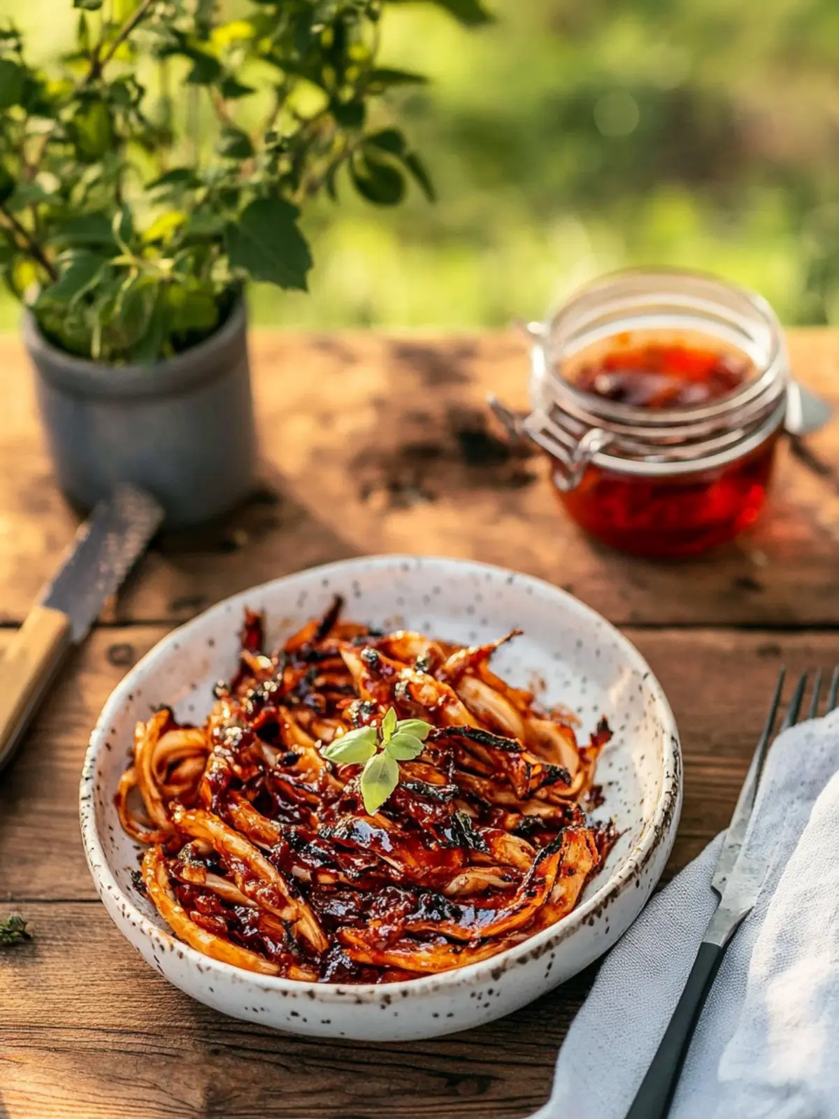 BBQ gezogene Pilze: Der vegane Genuss für jeden Grillabend 4 BBQ gezogene Pilze