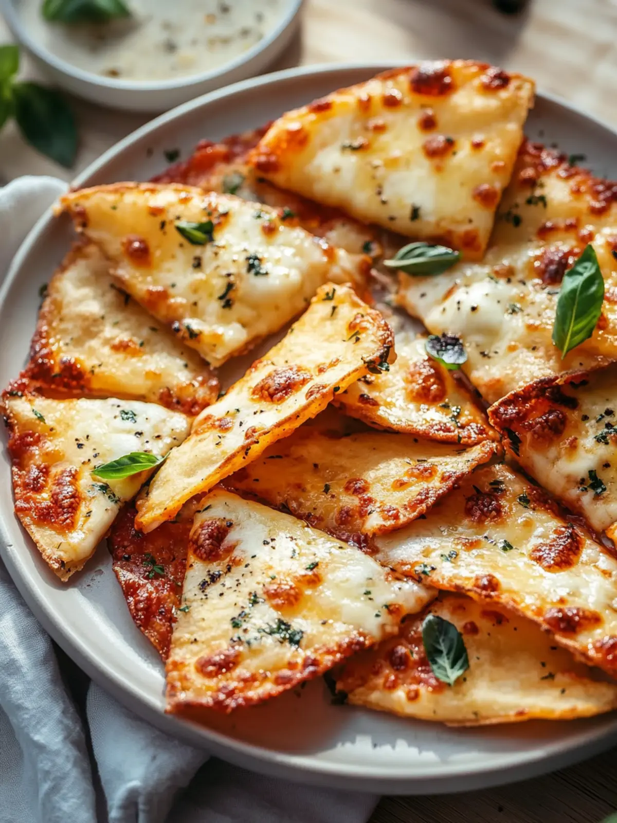 Luftfritteusen-Pizza-Chips mit Mozzarella – Deine perfekte Snackidee 5 Luftfritteusen-Pizza-Chips mit Mozzarella