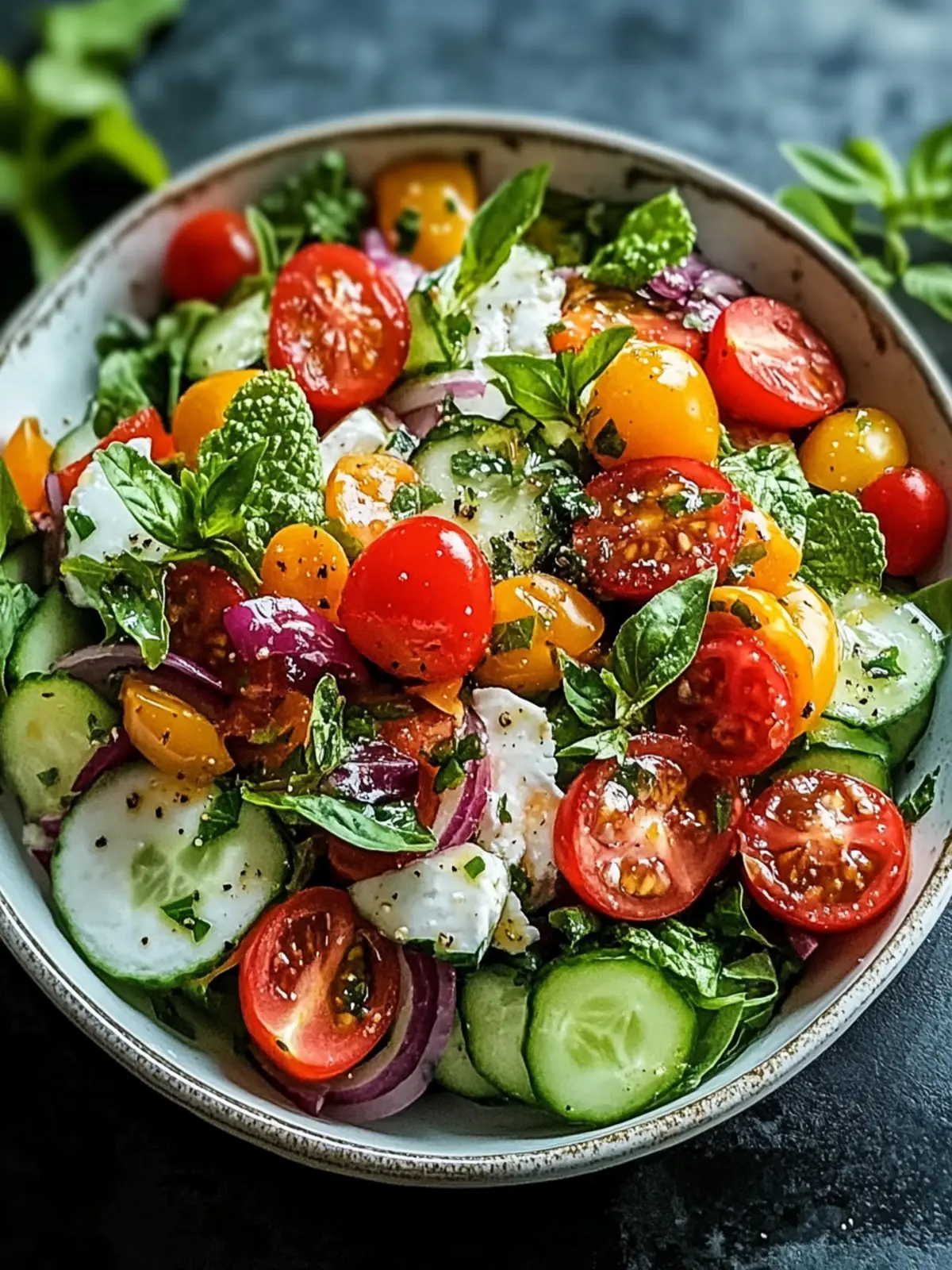 Leckerer 5-Minuten-Salat für einen frischen Genuss unterwegs 2 Leckerer 5-Minuten-Salat