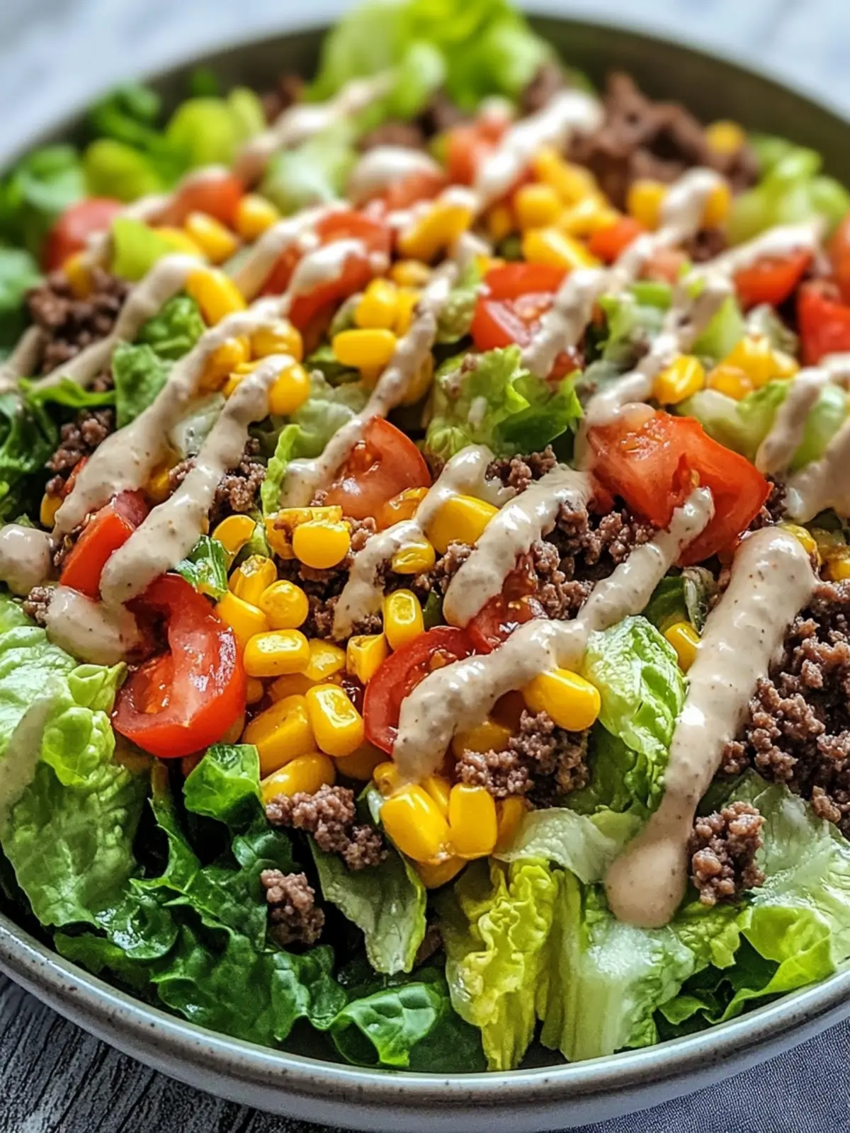 Big Mac Salat: Gesund, Low-Carb und Blitzschnell Zubereitet 3 Big Mac Salat