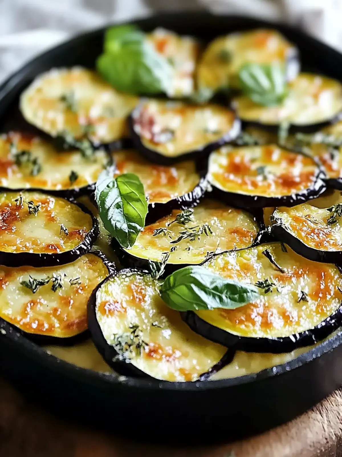 Köstlicher Auberginen-Zucchini-Käse-Auflauf für die Seele 2 Auberginen-Zucchini-Käse-Auflauf