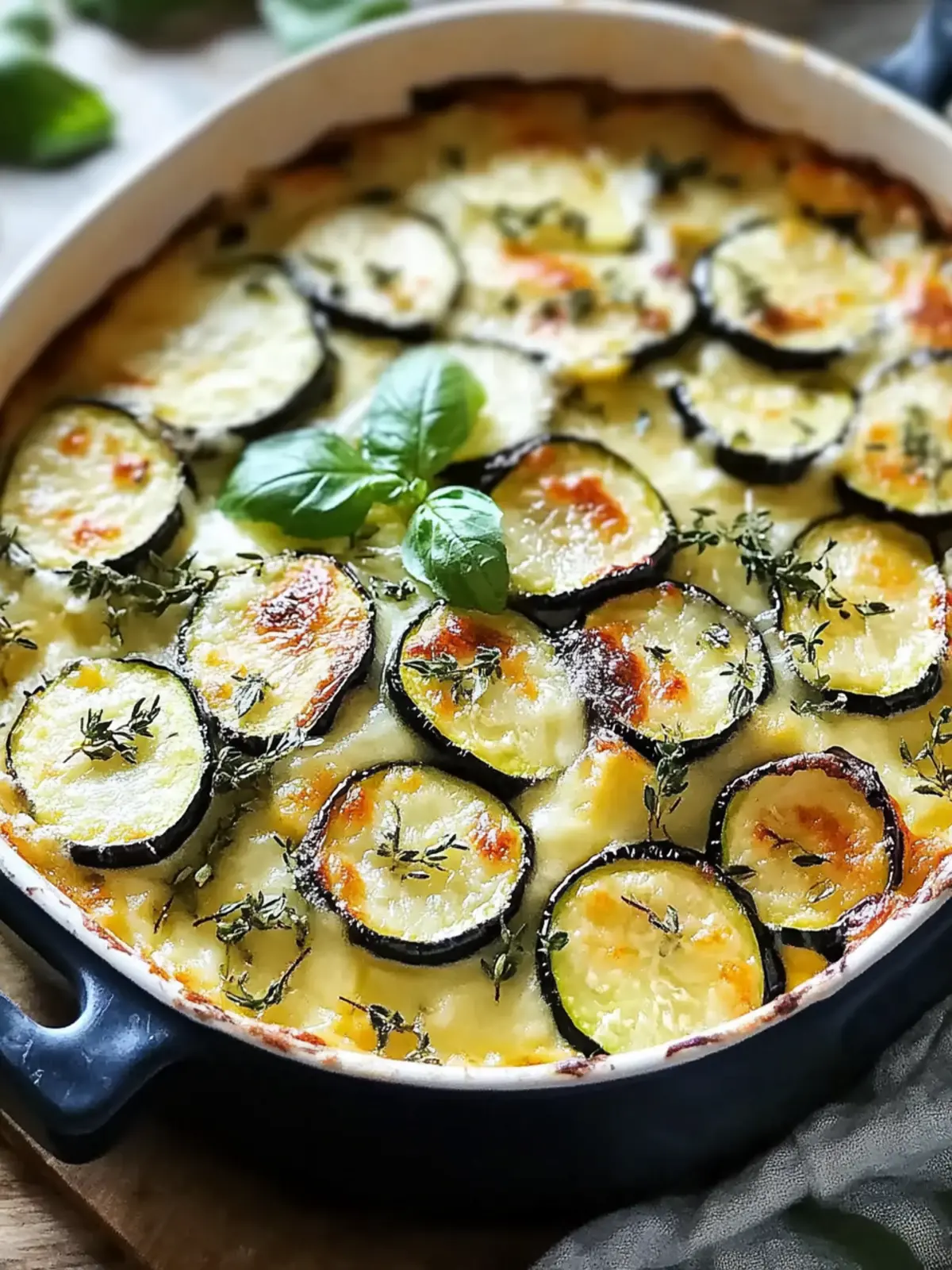 Köstlicher Auberginen-Zucchini-Käse-Auflauf für die Seele 5 Auberginen-Zucchini-Käse-Auflauf